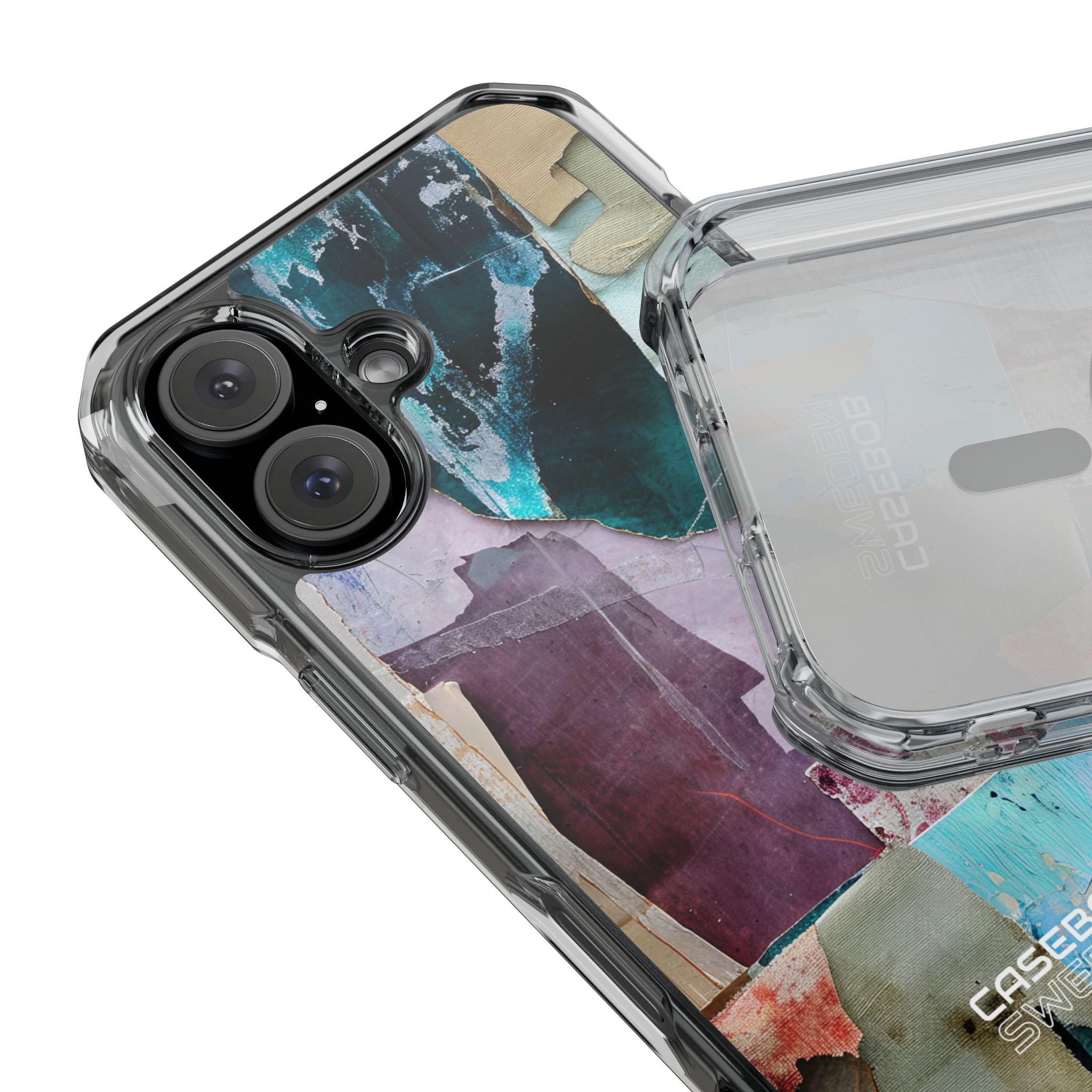 Layered Earth Bloom iPhone 16 - Impact Clear+