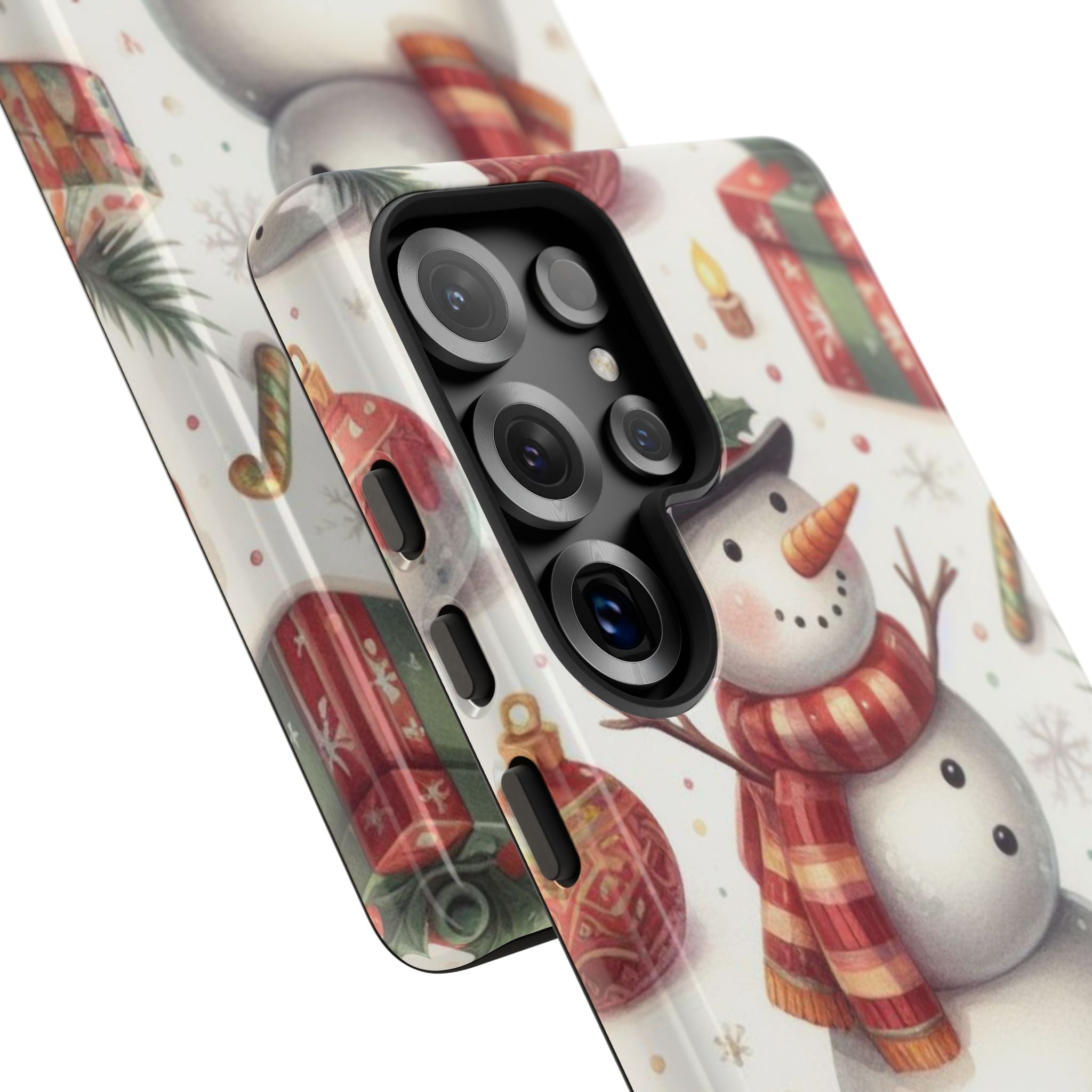 Snowman Wears Scarf - Samsung Case