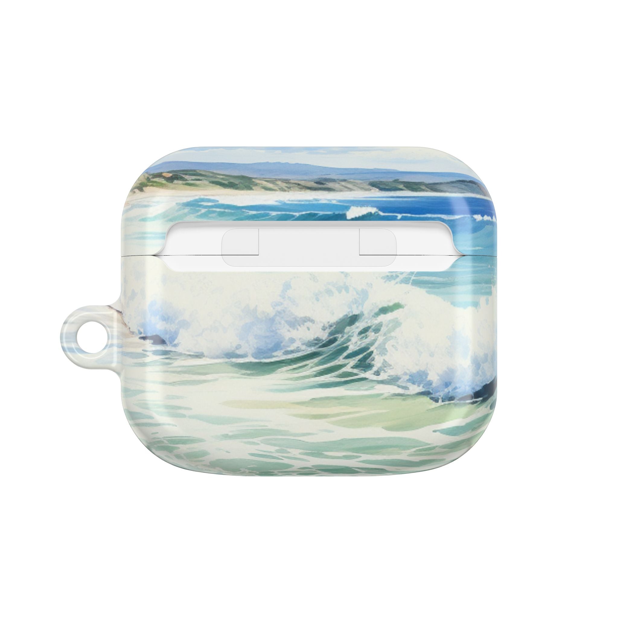 Foaming Blue Waves - AirPods Case