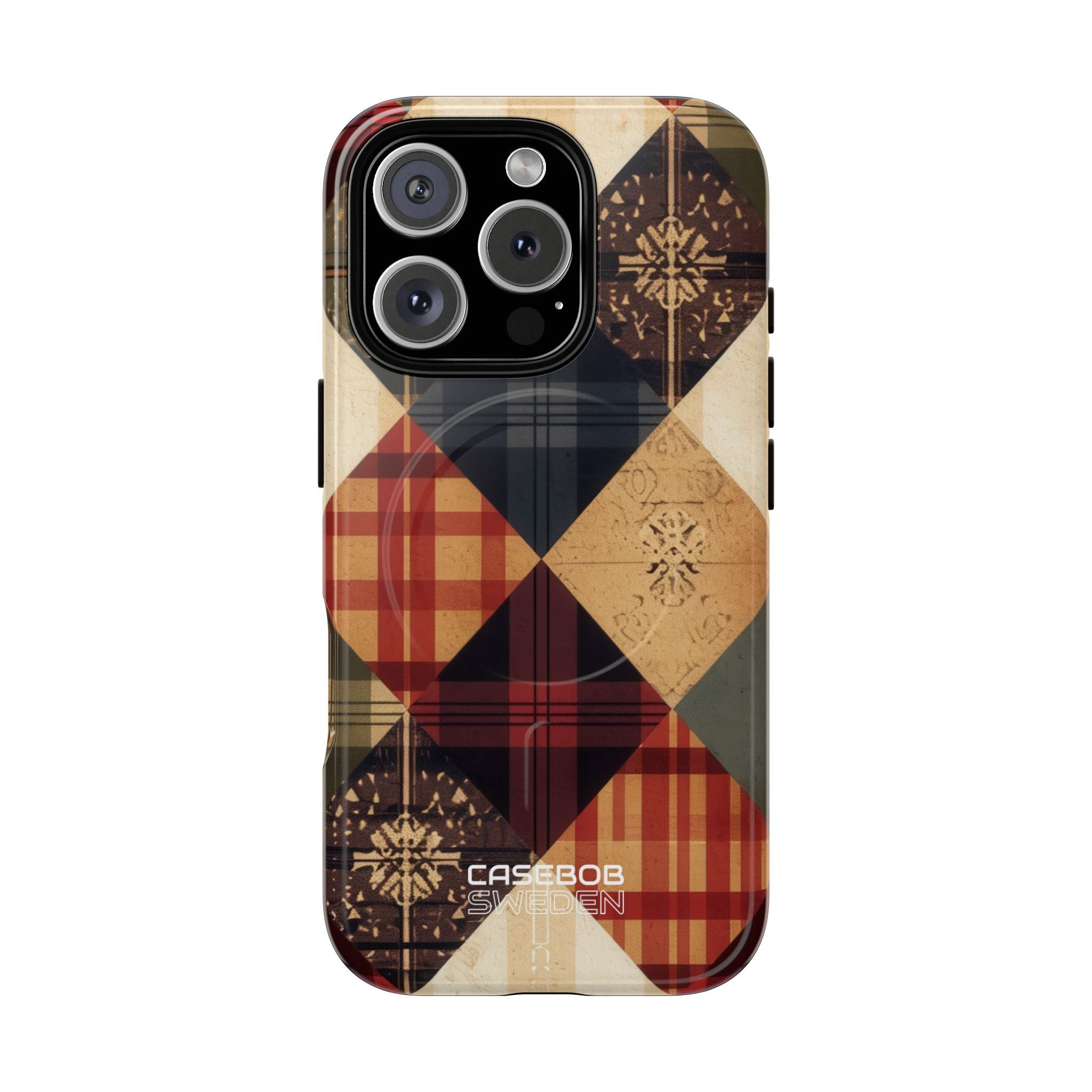 Rustic Quilt Charm iPhone 16 - Tough+