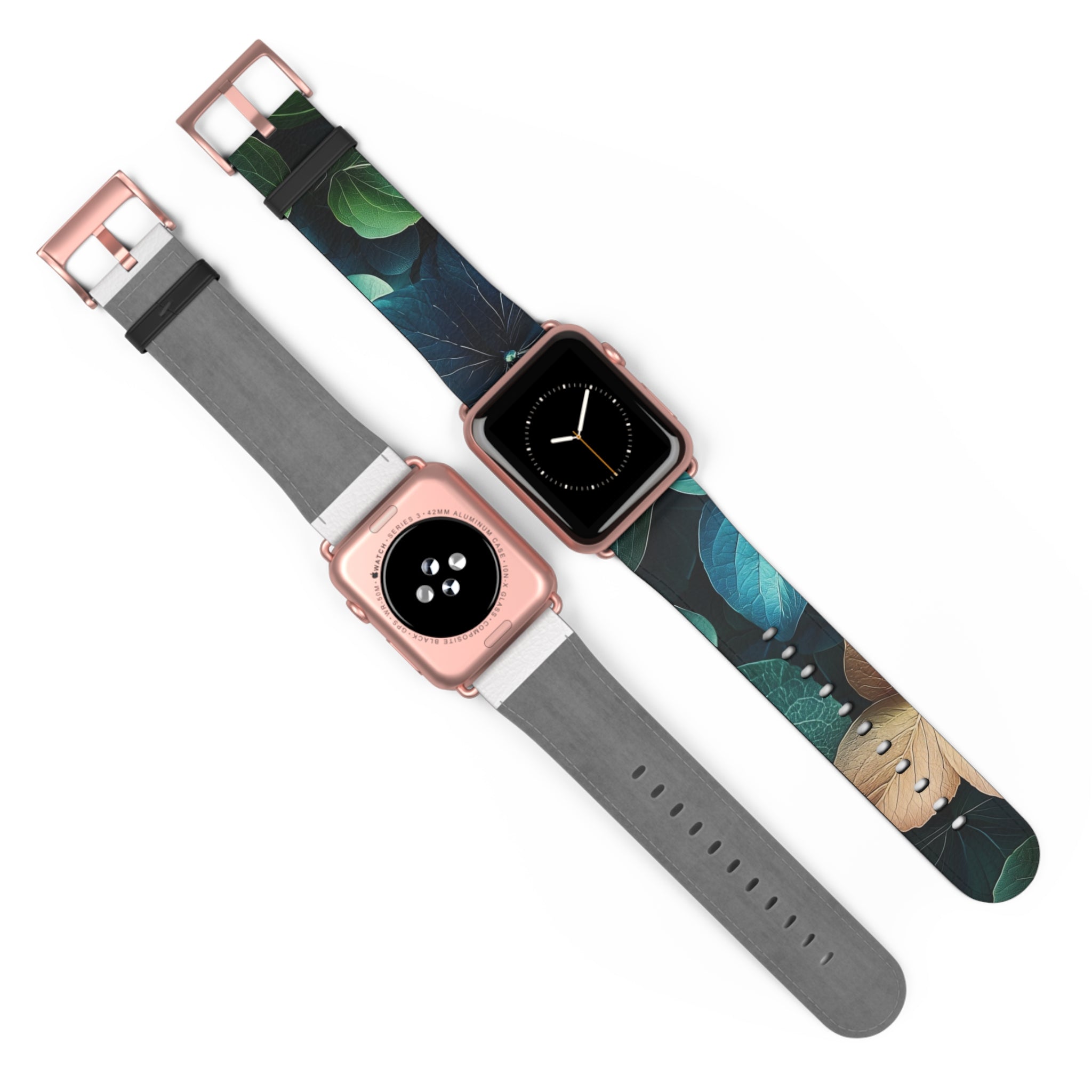 Teal Bloom - Watch Band