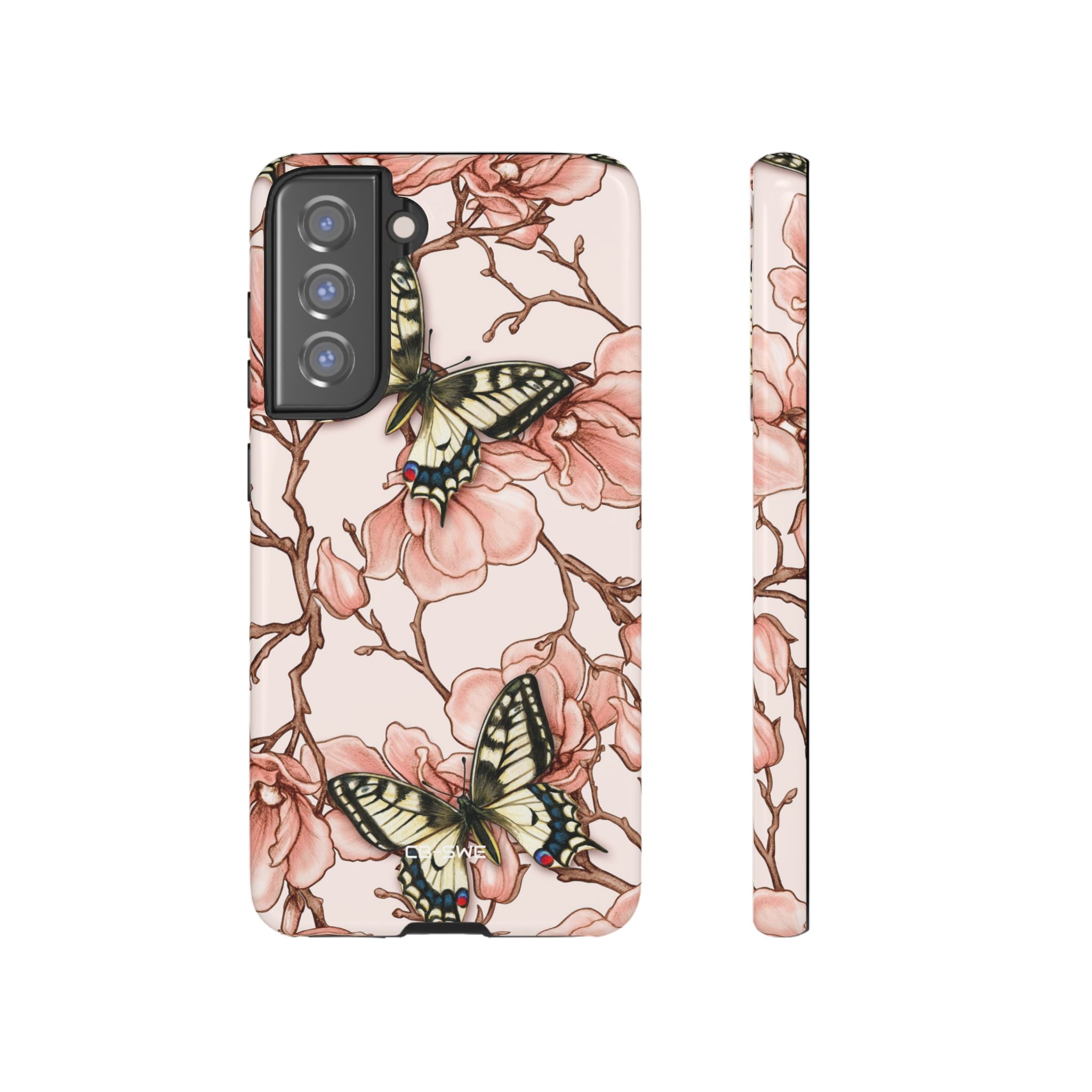 Butterflies and Magnolias Harmony - Samsung Case