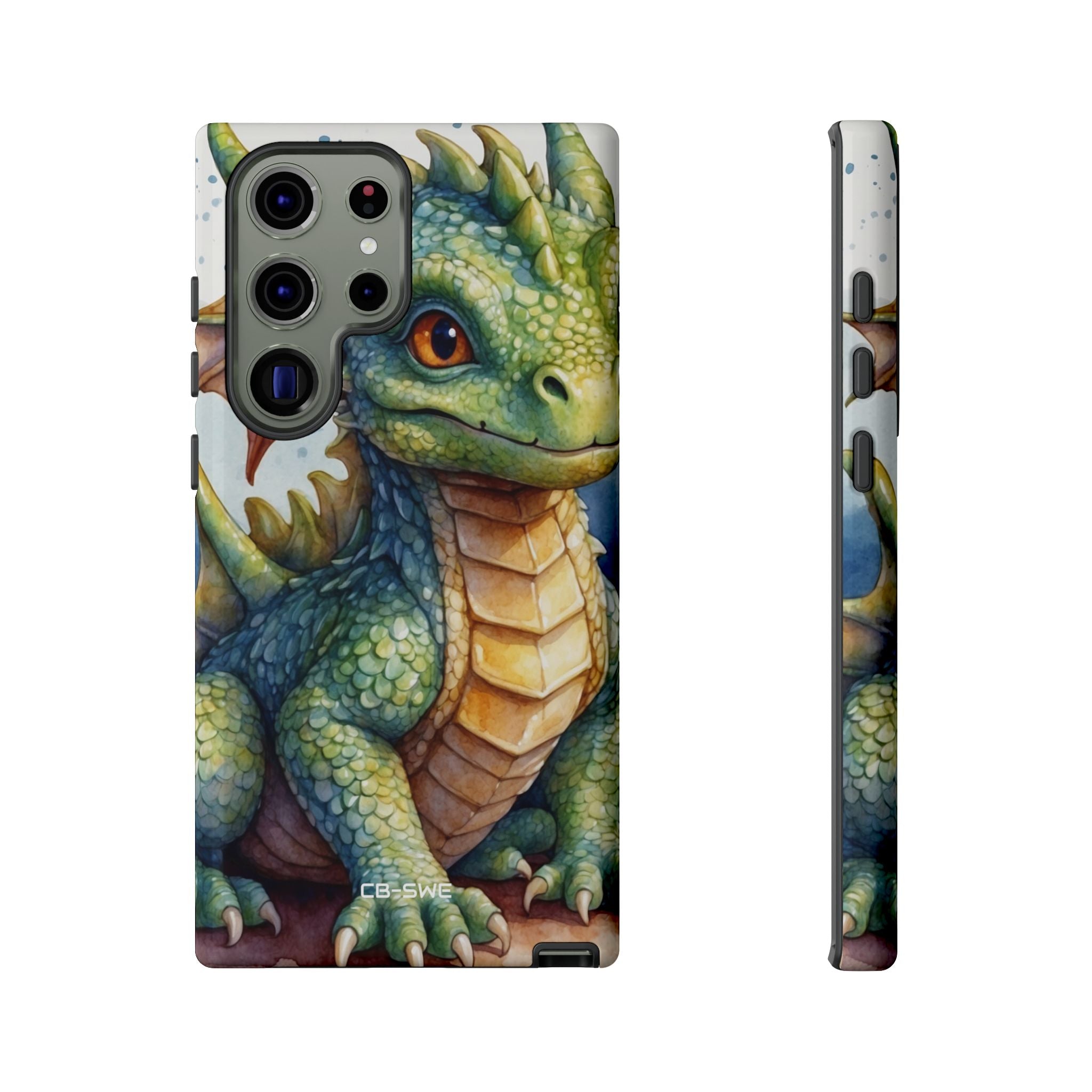 Green Dragon Smiles - Samsung Case
