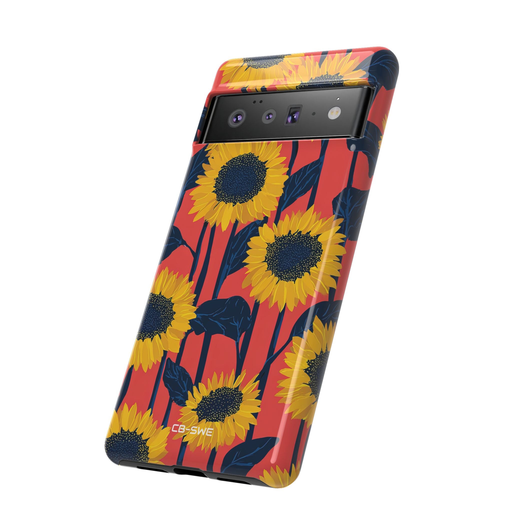 Vibrant Sunflower Rhythm - Google Pixel Case