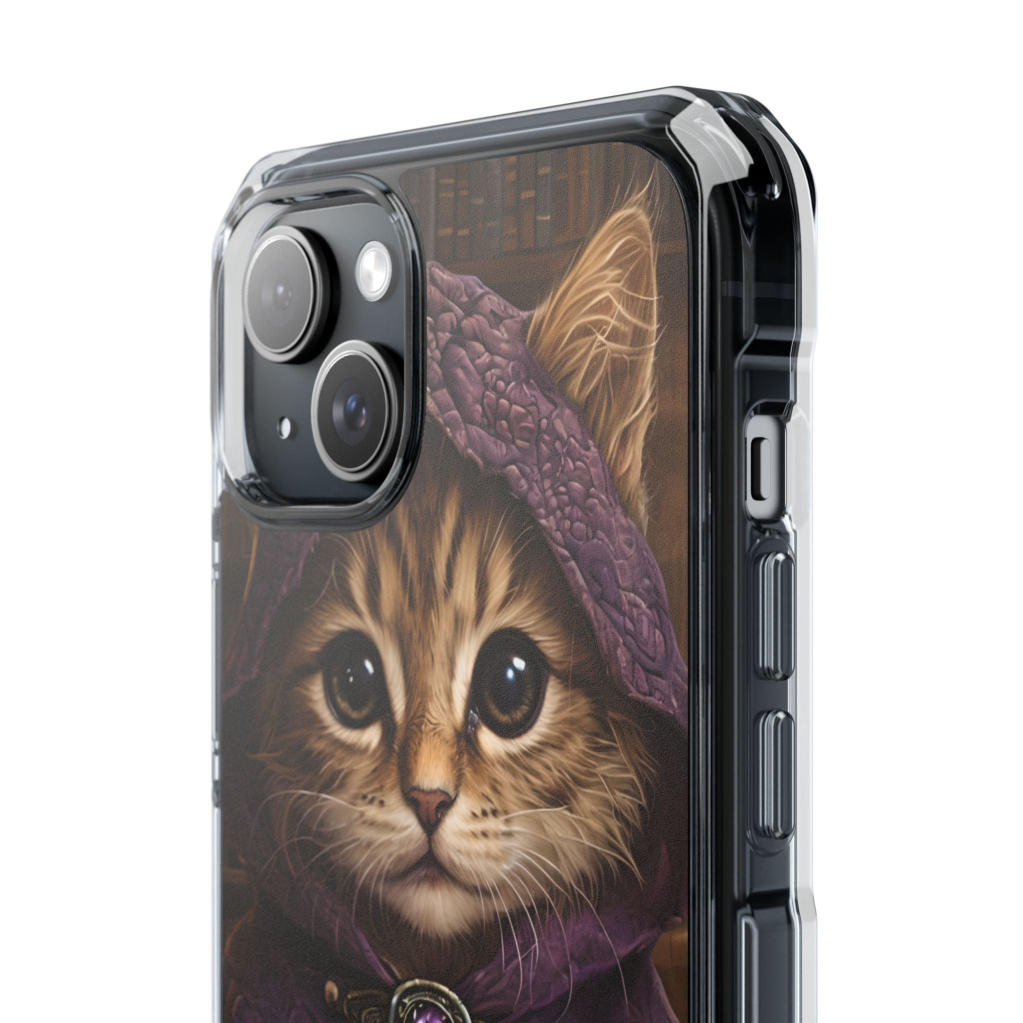 Mystical Wizard Cat iPhone Case - Impact