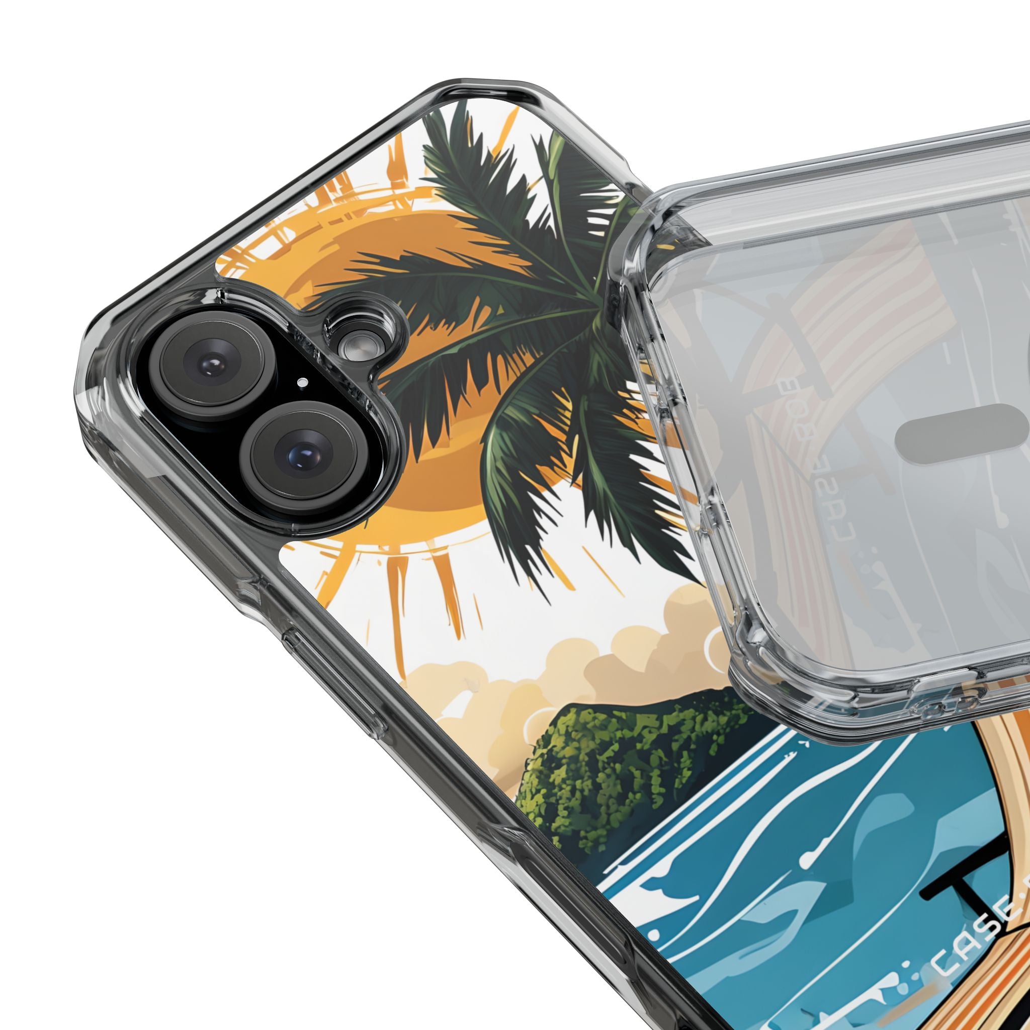 Sunny Palm Breeze iPhone 15 Case - Impact