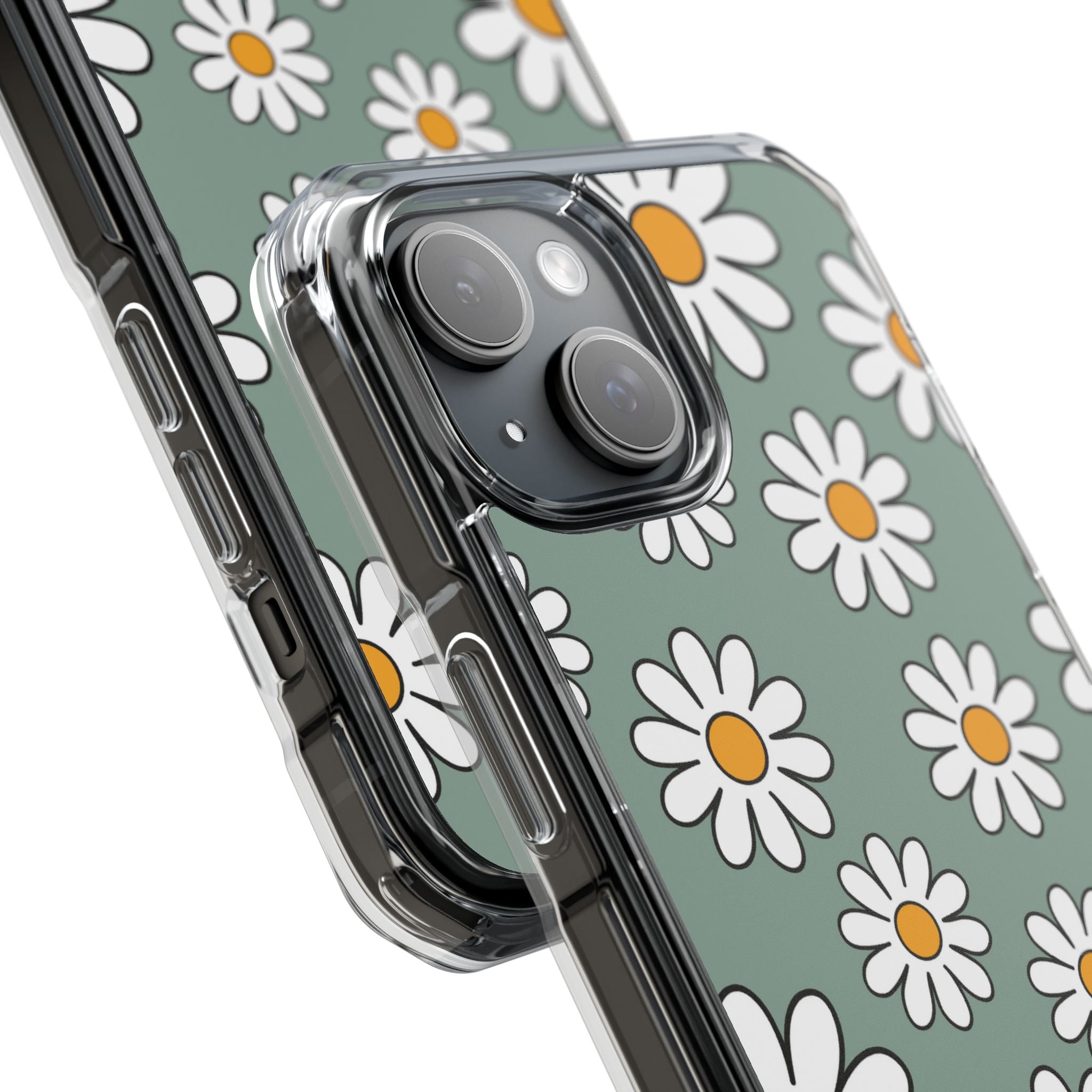 Daisies Dance Playfully iPhone Case - Impact