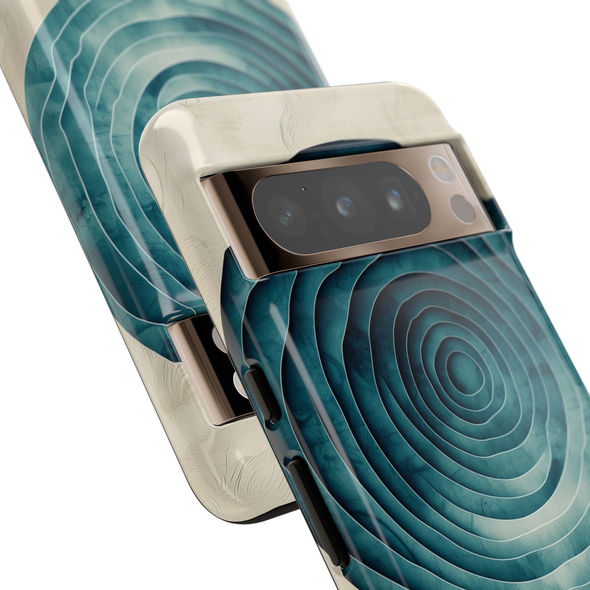 Waves Embrace Circles - Google Pixel Case