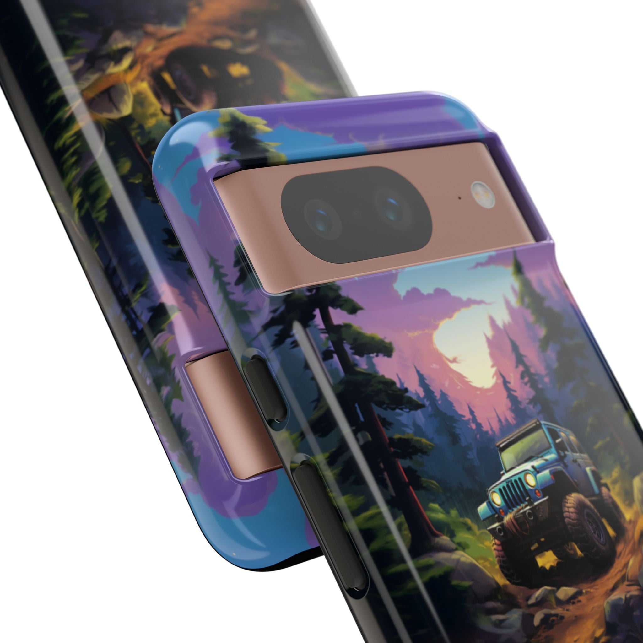 Sunset Forest Drive - Google Pixel Case