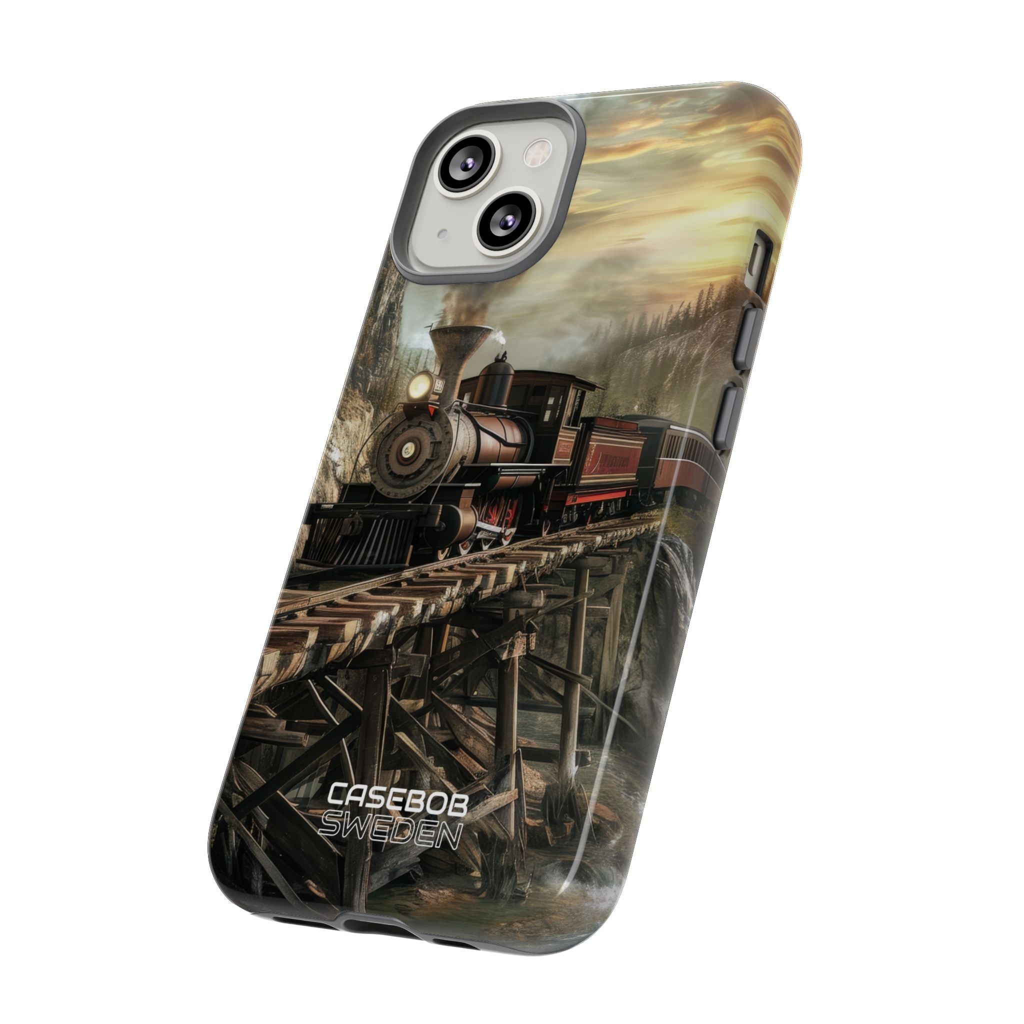 Steam Mountain Crossing iPhone 14 - Resistente