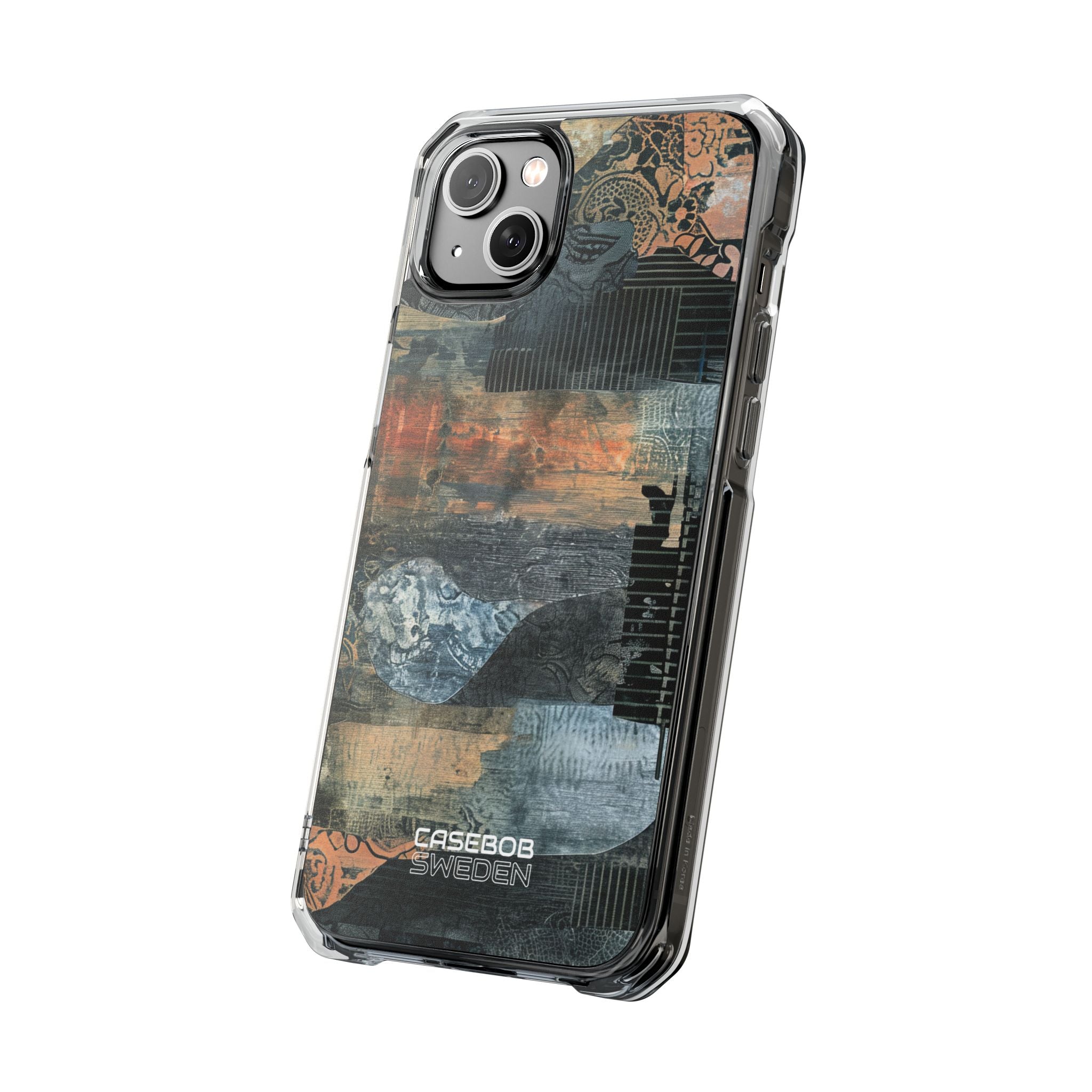 Rust Bloom Tangle iPhone 14 - Impact Clear+