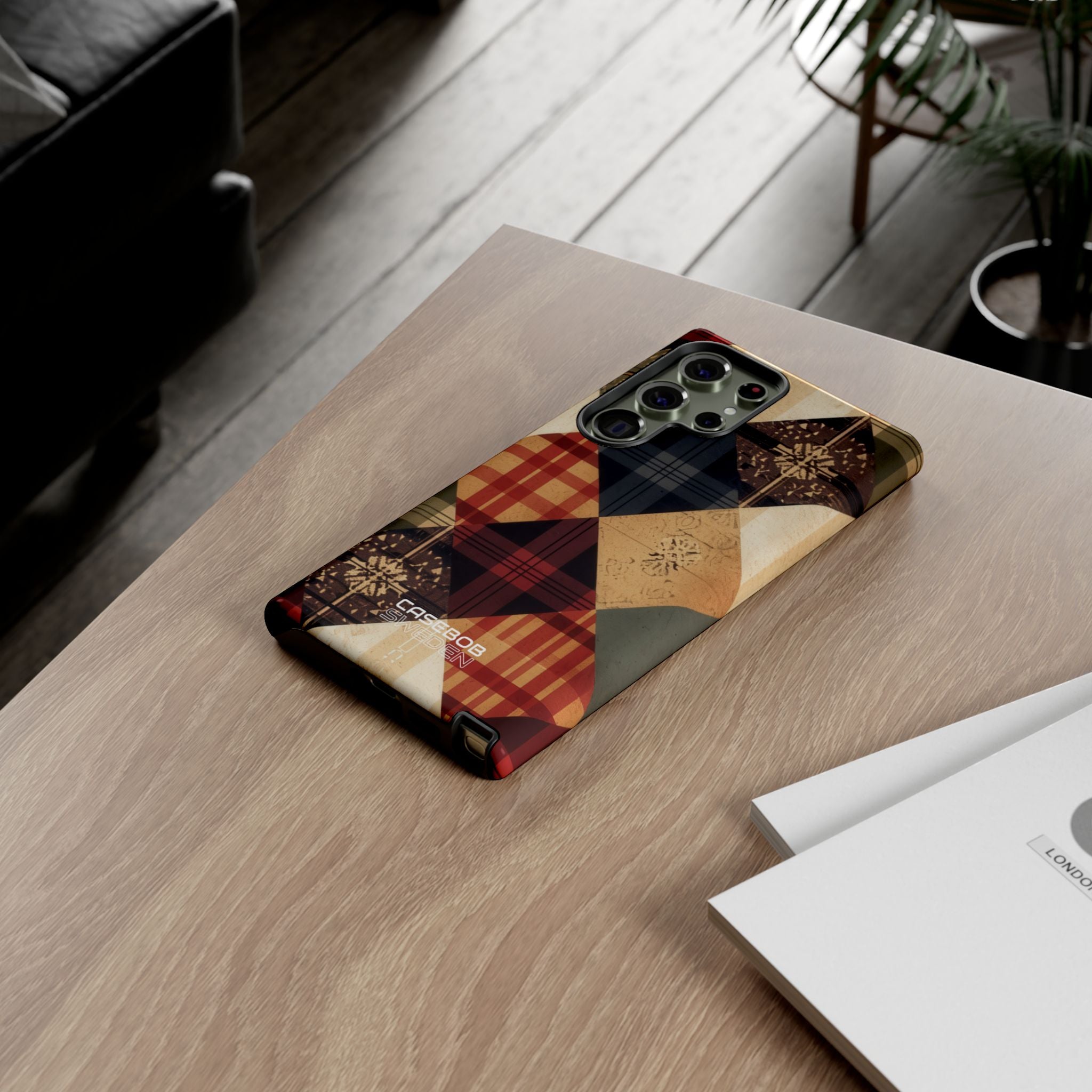 Rustic Quilt Charm Samsung S23 - Tough