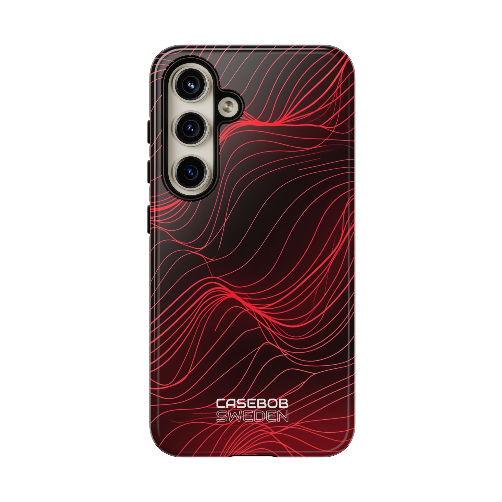Crimson Waveform Flow Samsung S24 - Tough