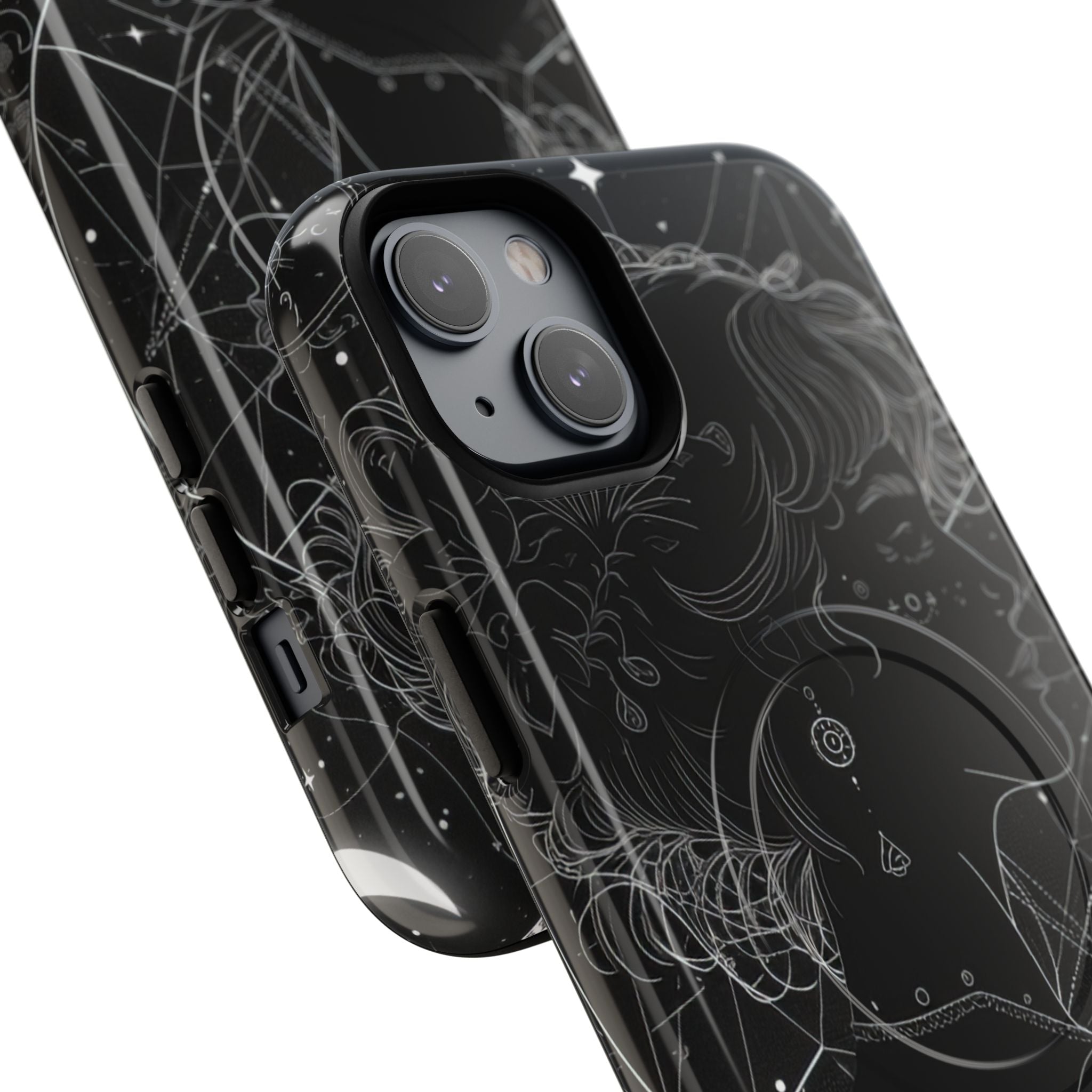 Celestial Bloom Silhouette iPhone 14 - Tough+