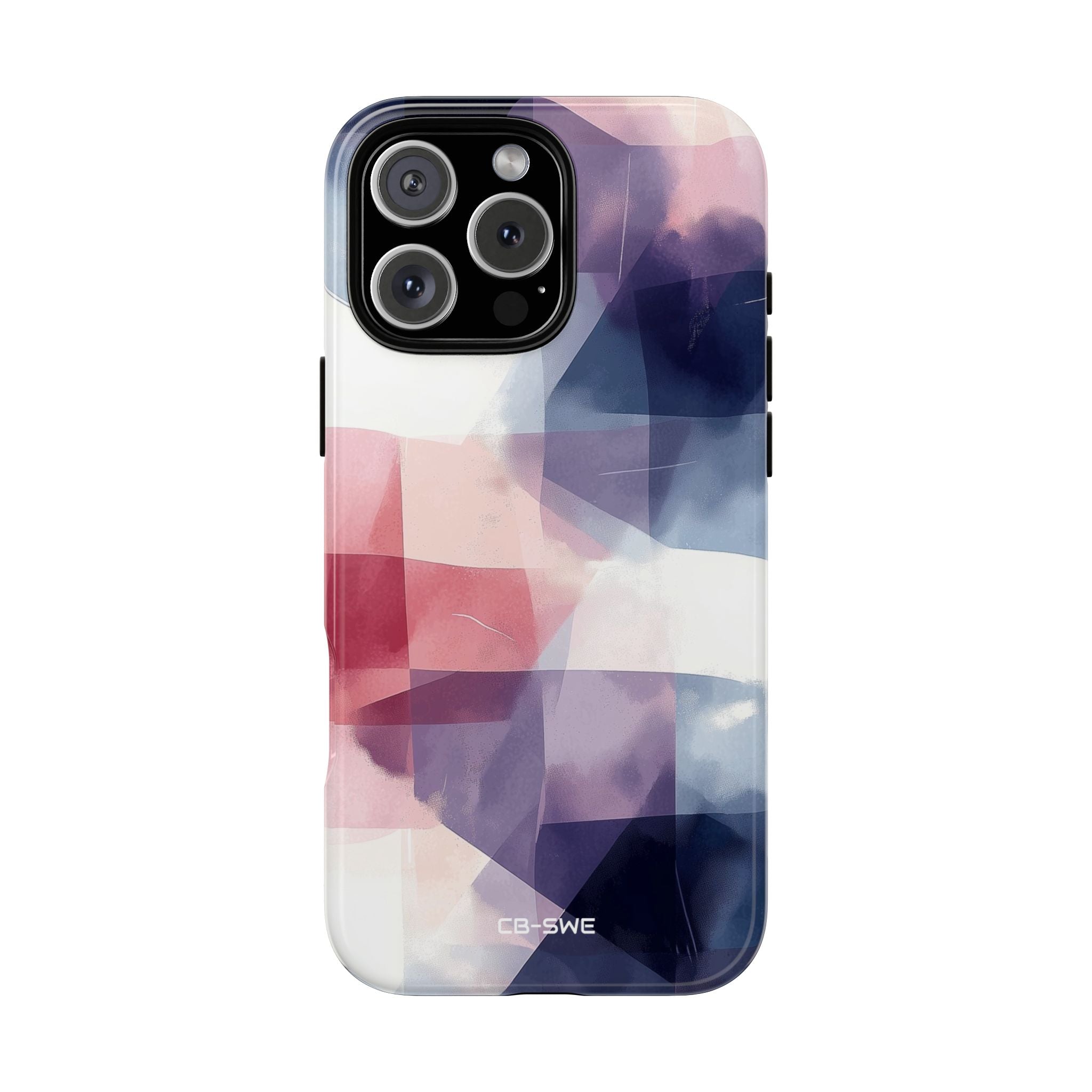 Fluid Shapes Merge - iPhone Case