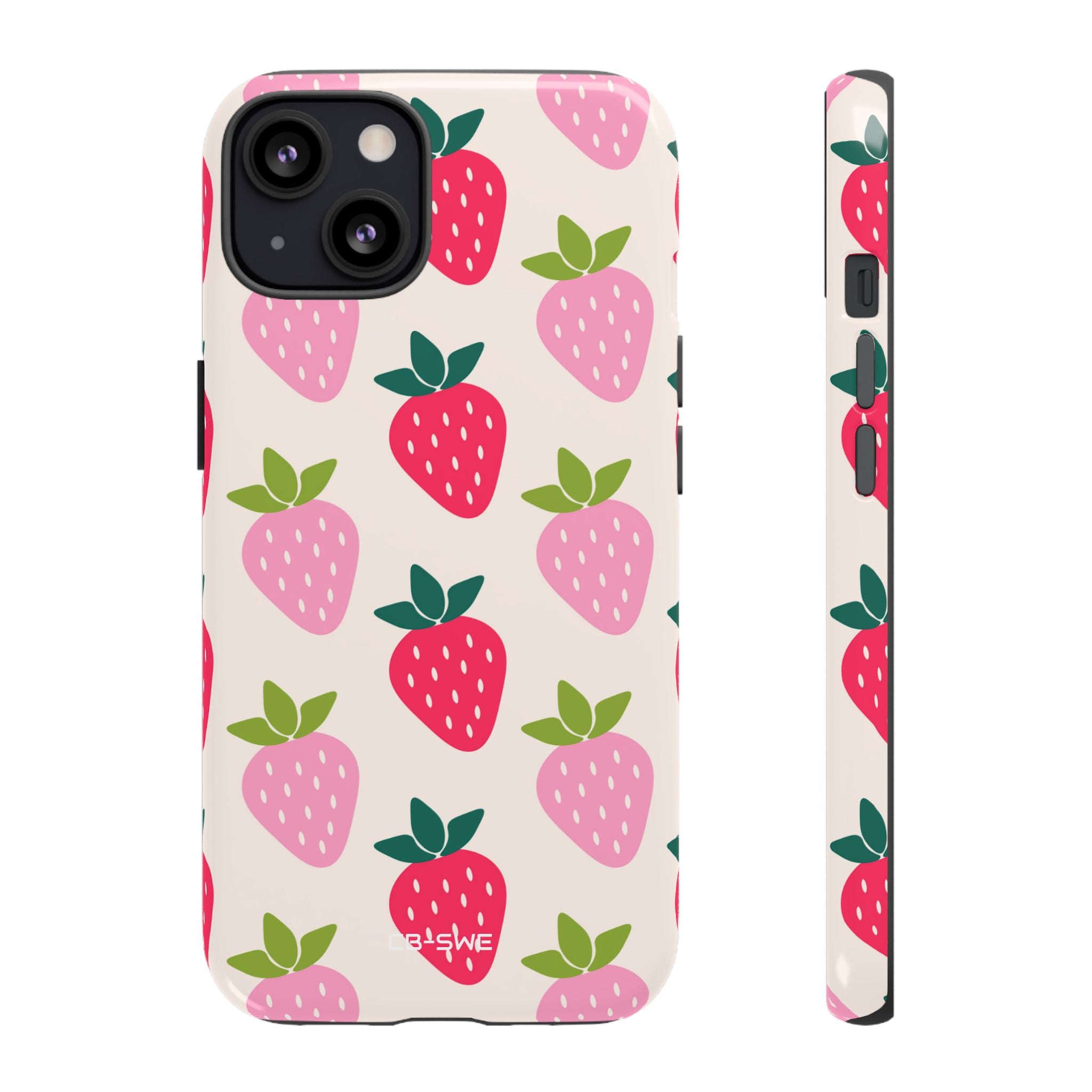 Vibrant Strawberry Rhythm - iPhone Case