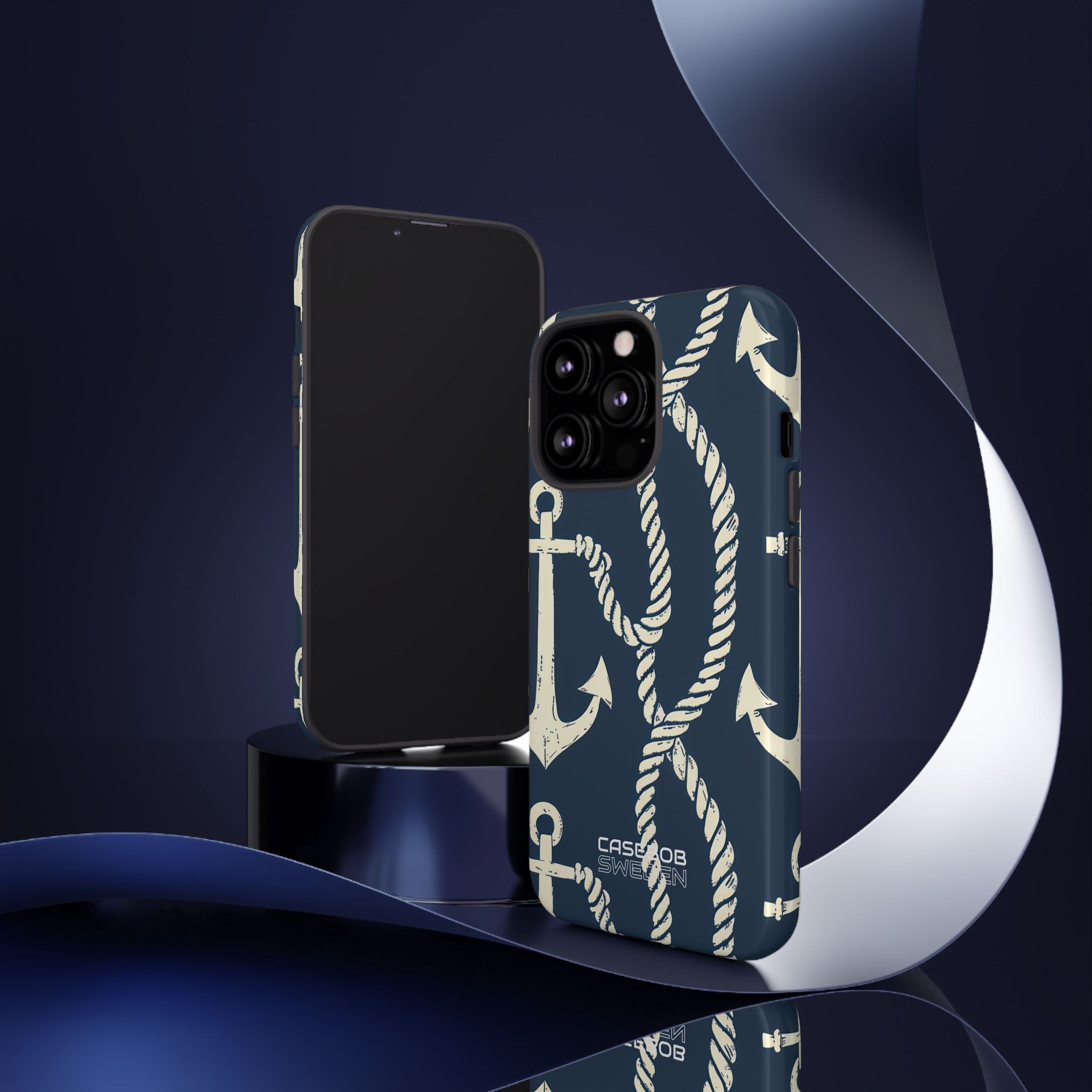 Nautical Anchors Rope iPhone 13 - Tough