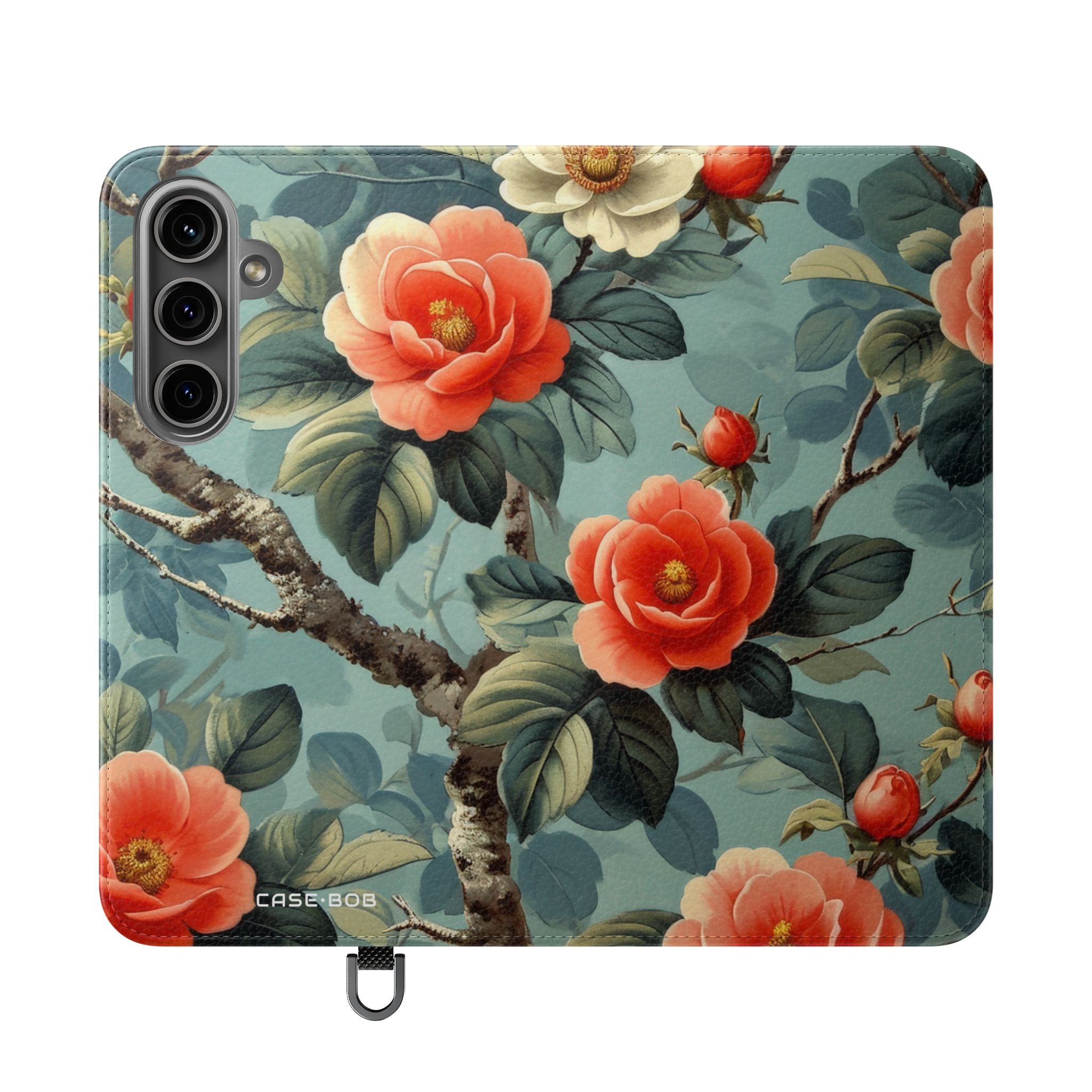 Pink Camellia - Samsung S24 Plus Case - Wallet