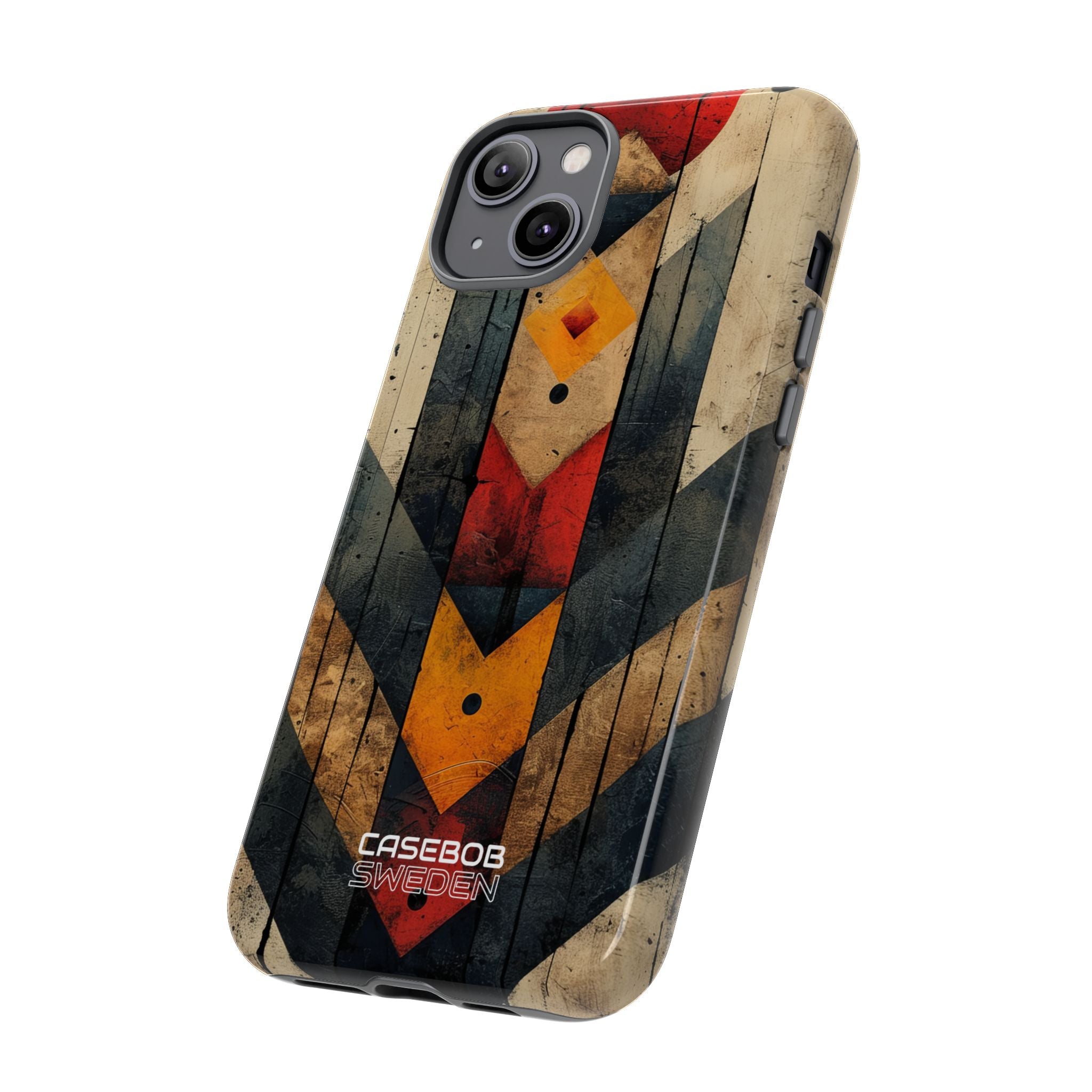 Geometric Fire Rise iPhone 14 - Tough