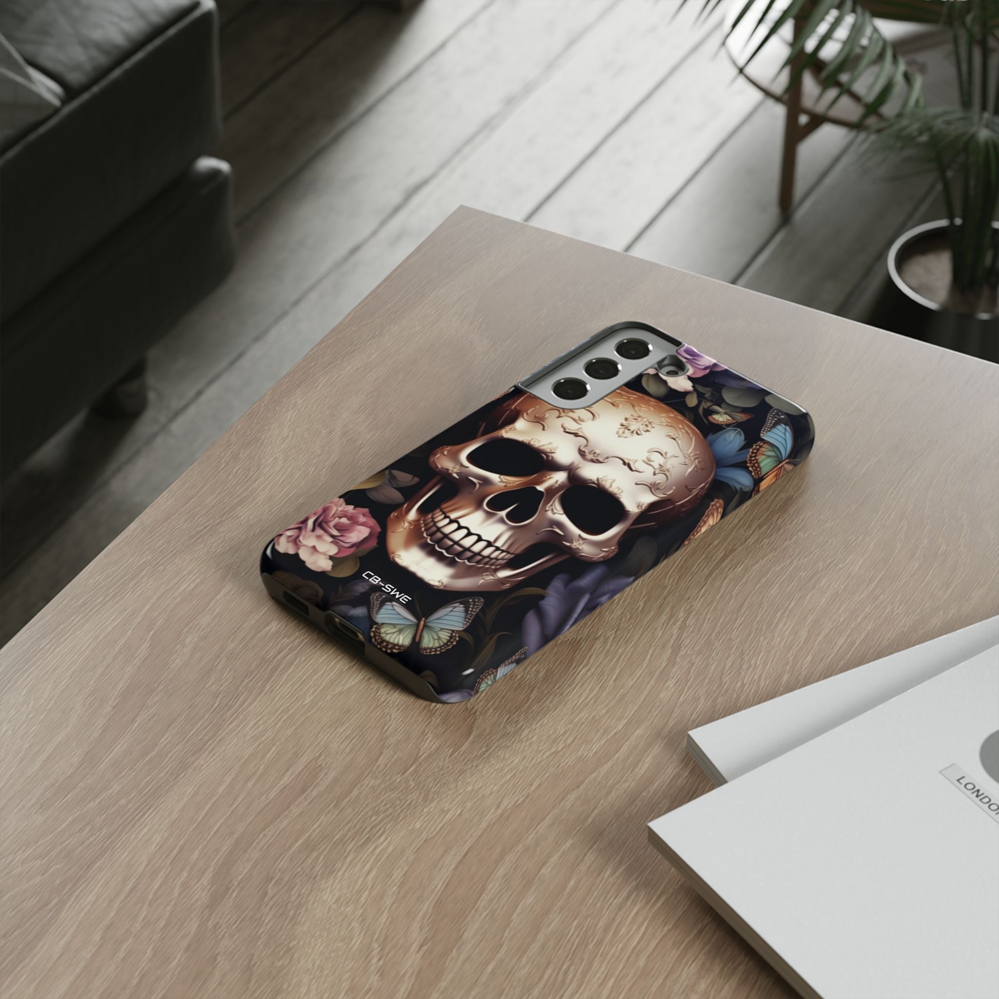 Skull Among Blossoms - Samsung Case
