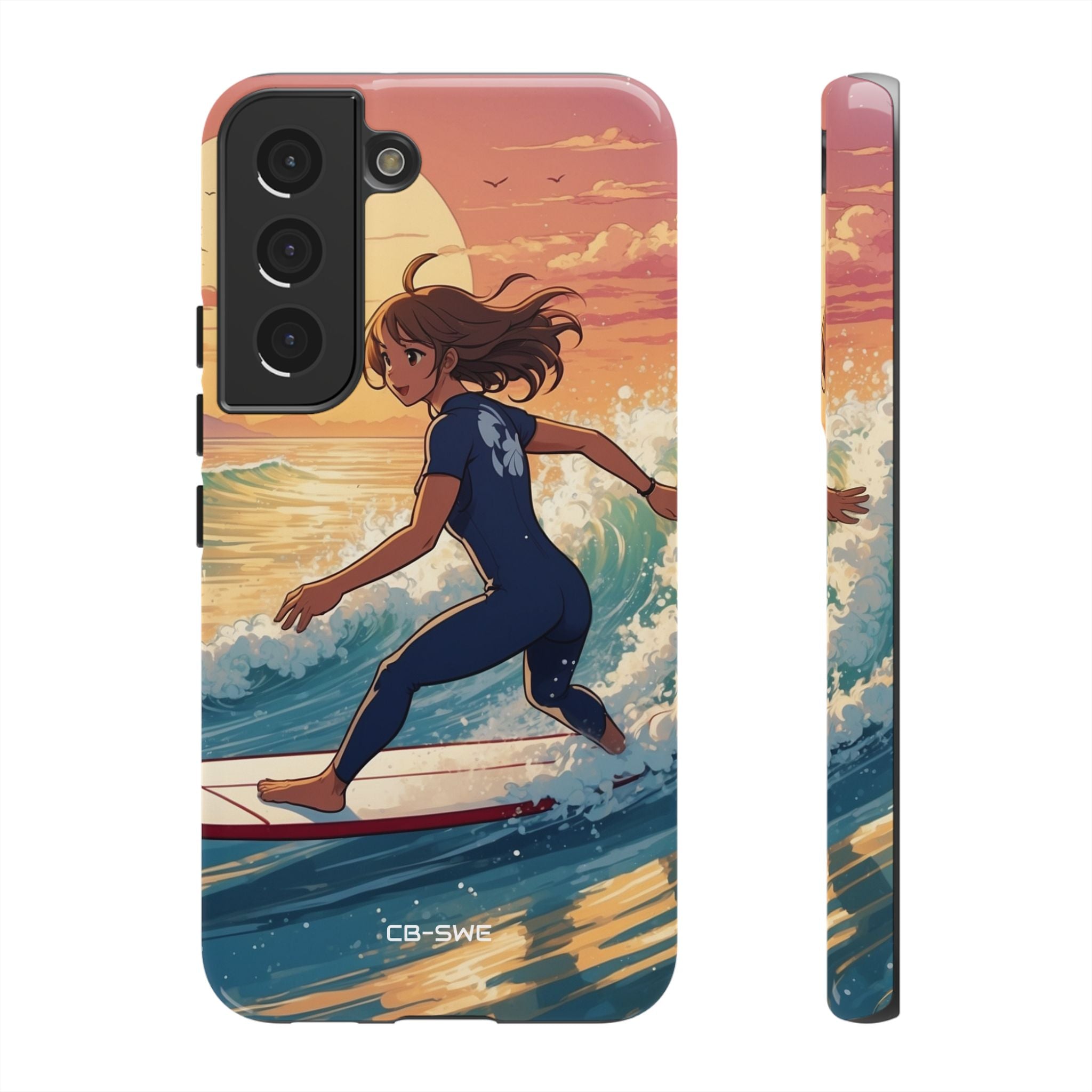 Surfing Into Sunset - Samsung Case