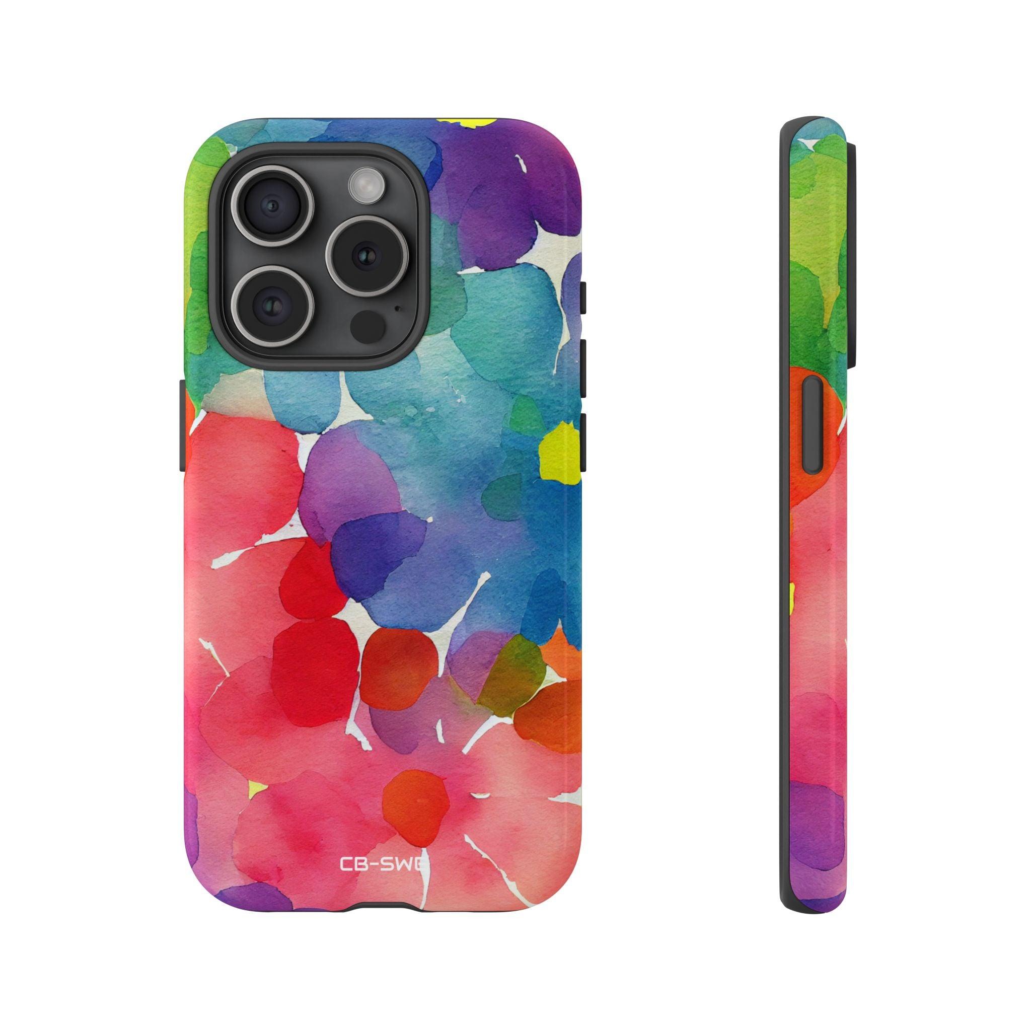 Fluid Color Petals - iPhone Case