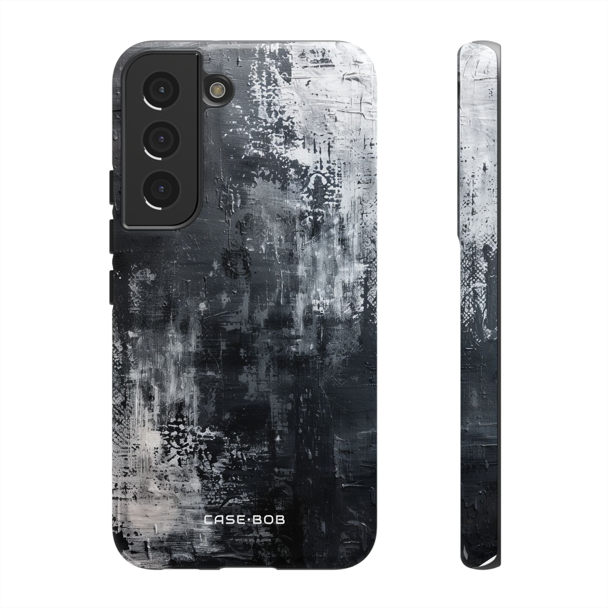 Textured Blackscape Samsung S22 Case - Tough