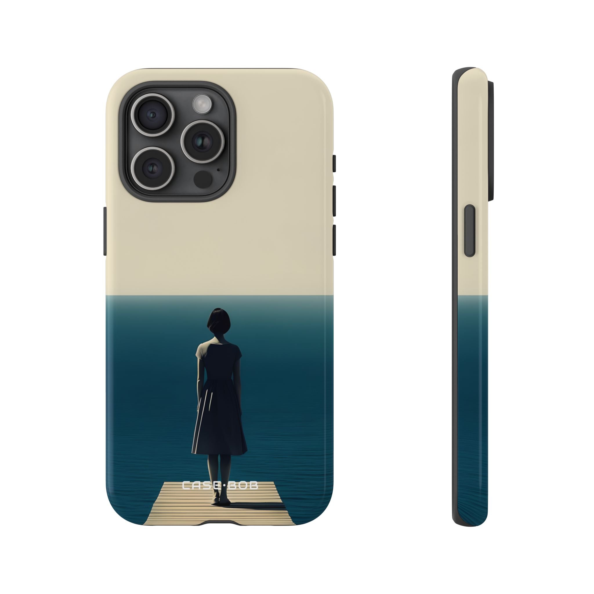 Pier Reflection iPhone 15 Pro Max Case - Tough