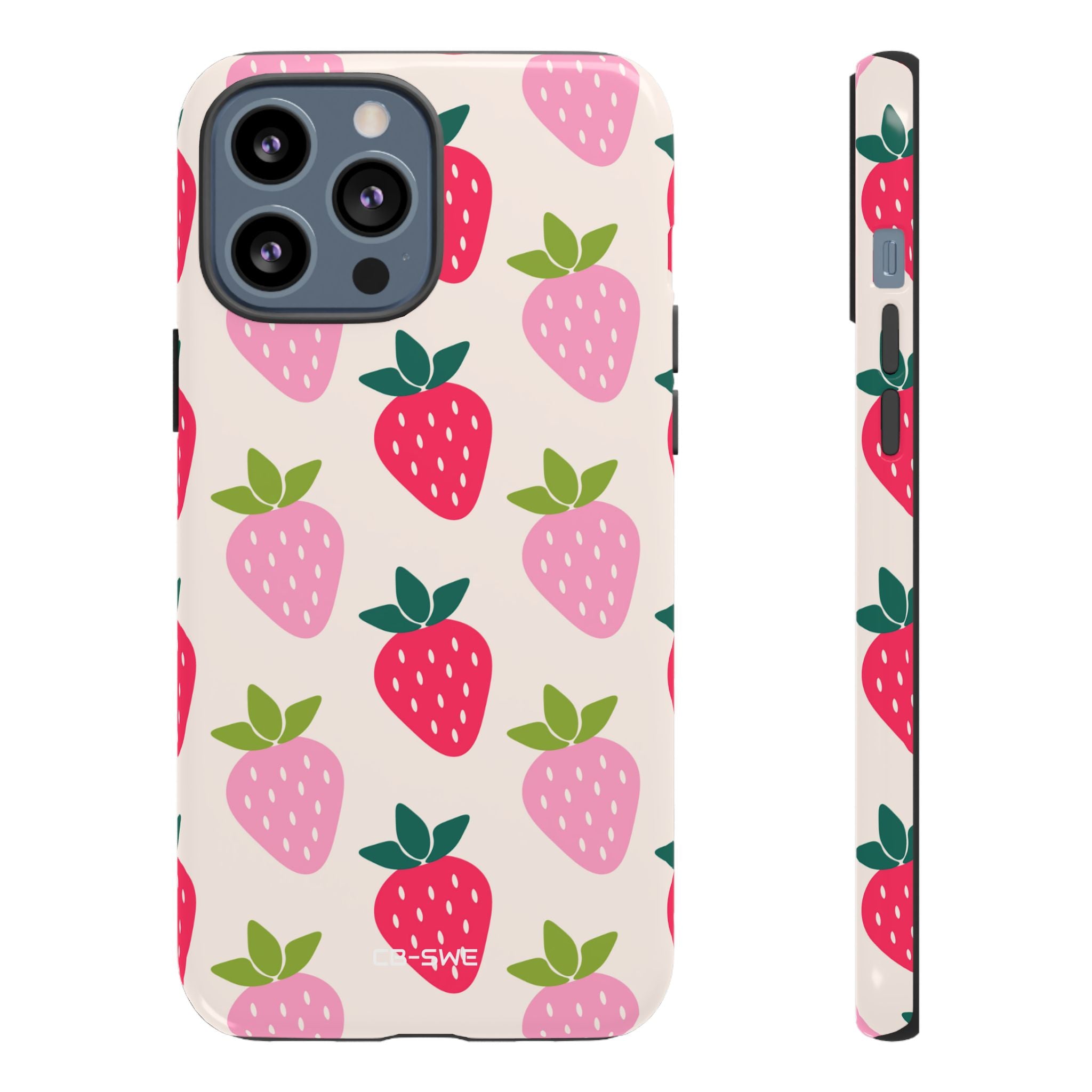 Vibrant Strawberry Rhythm - iPhone Case