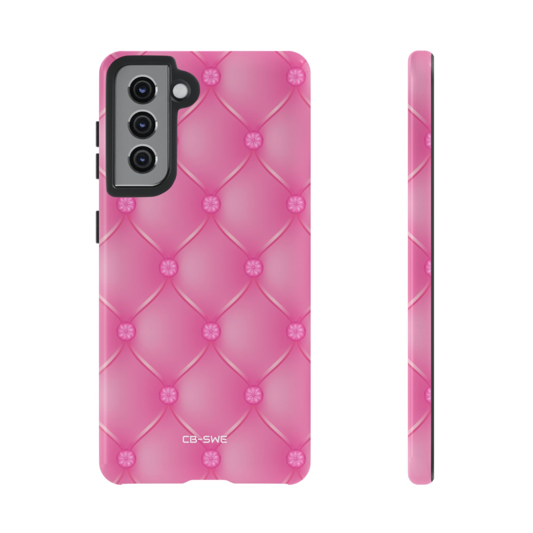 Quilted Pink Elegance - Samsung Case