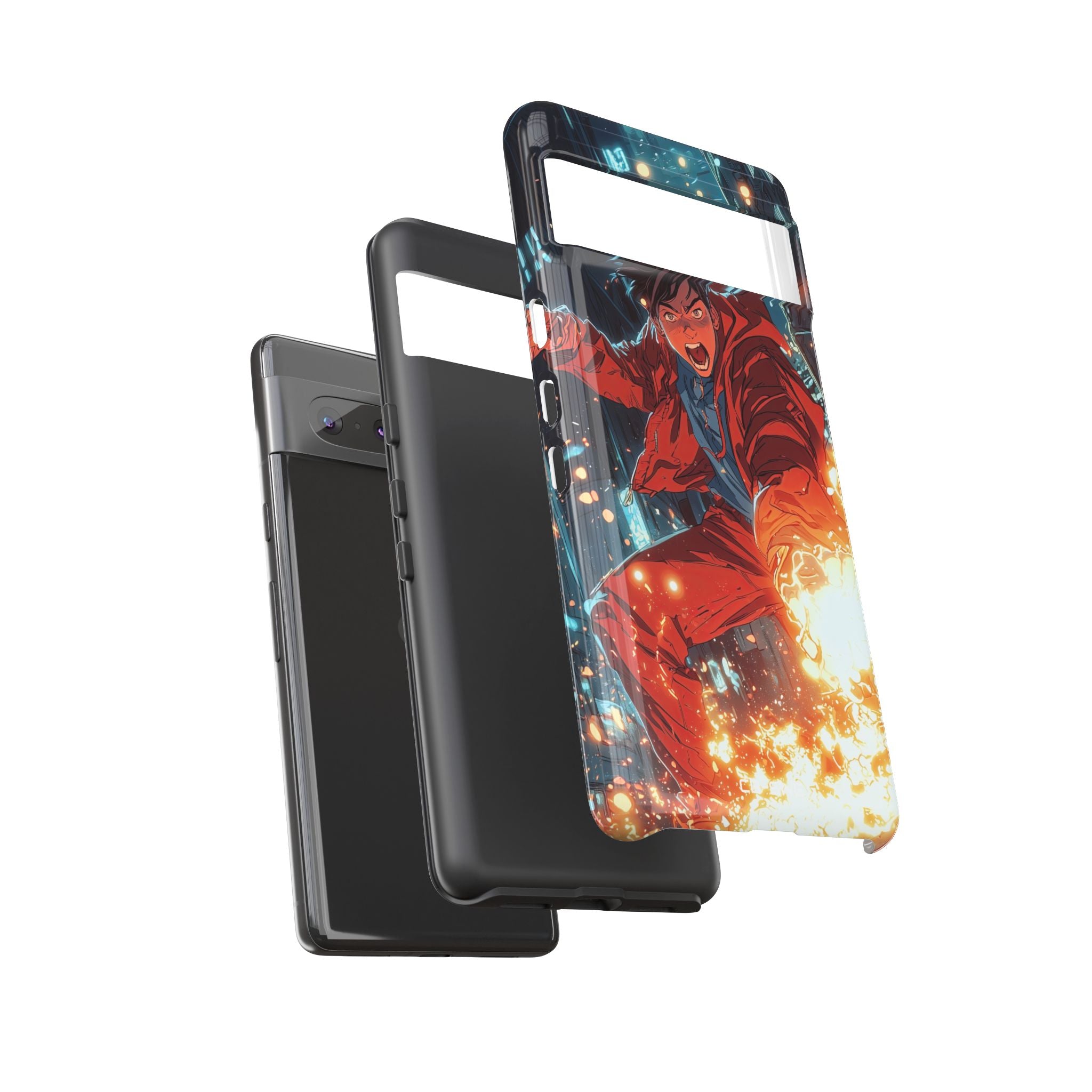 Flames Ignite Action - Google Pixel Case