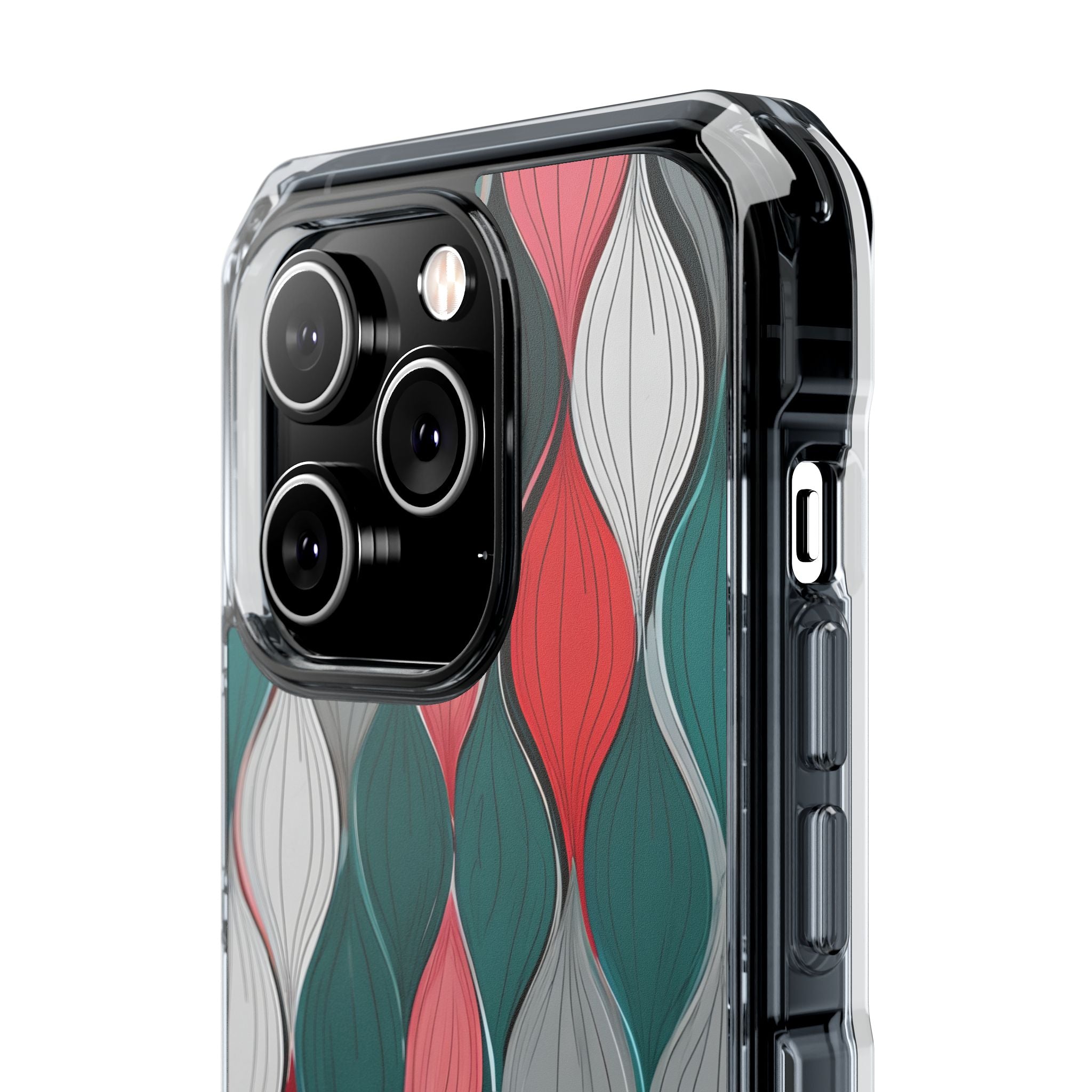 Leaf Cascade Teal iPhone 14 Pro Case - Impact
