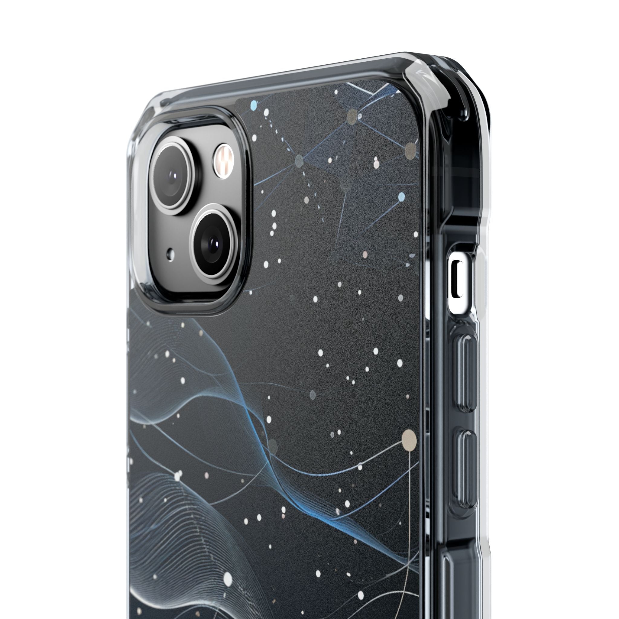 Cosmic Wave Network iPhone 14 - Impact Clear+
