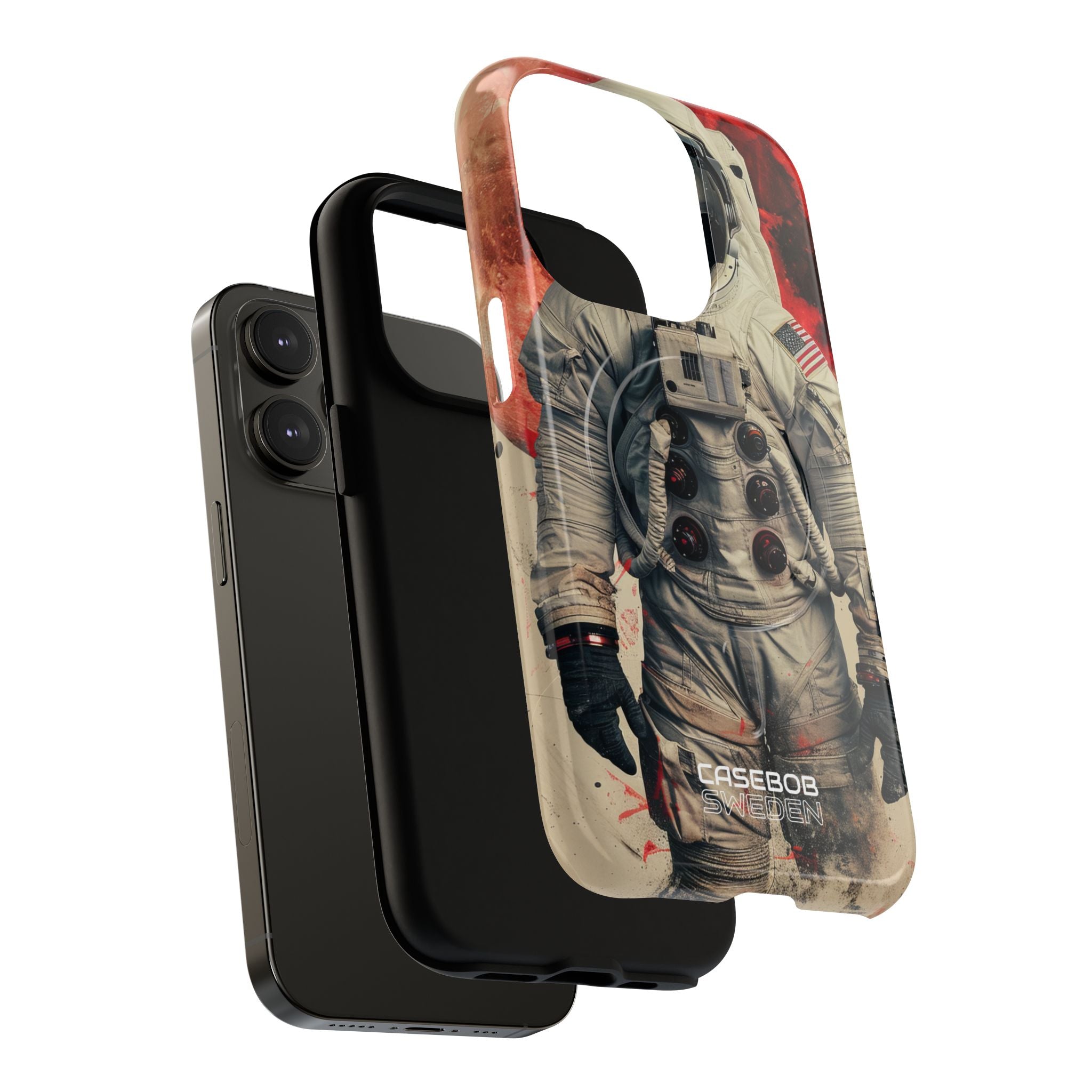 Crimson Spacewalk Dream iPhone 14 - Tough+