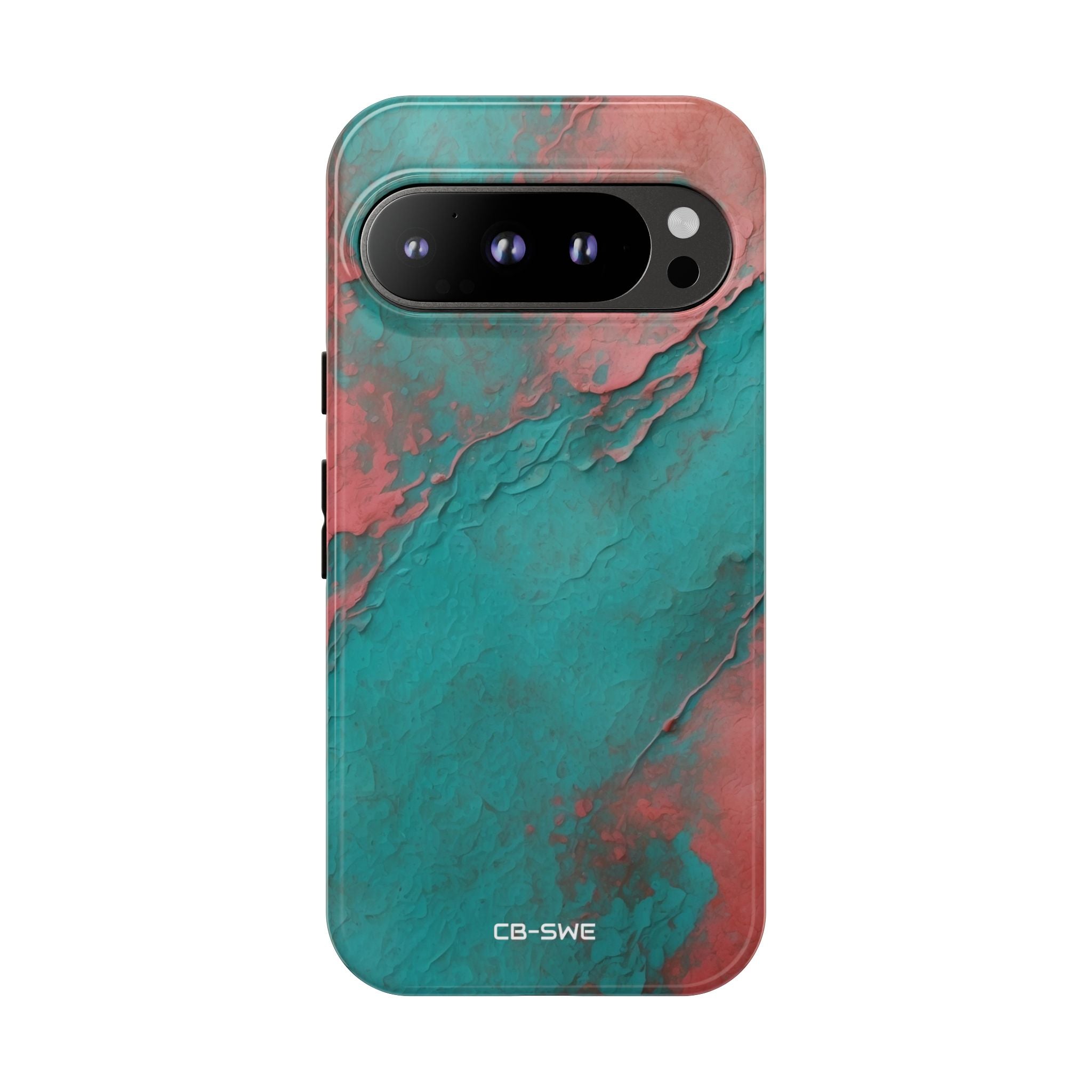 Turbulent Coral Flow - Google Pixel Case