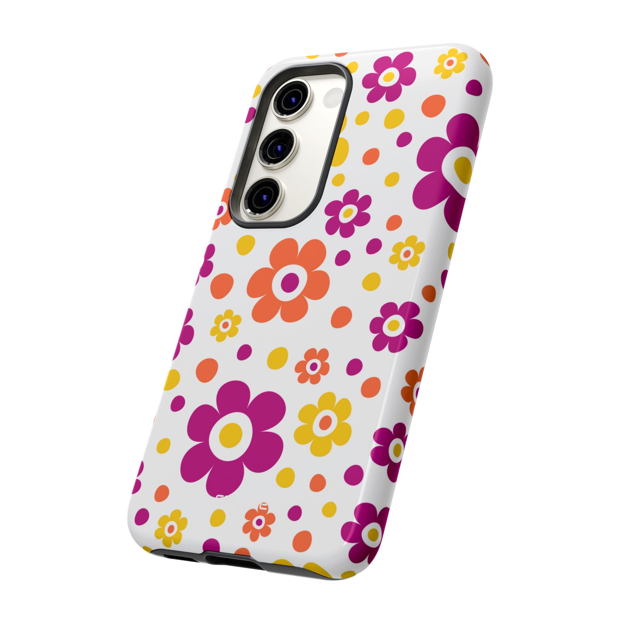 Retro Floral Playfulness - Samsung Case