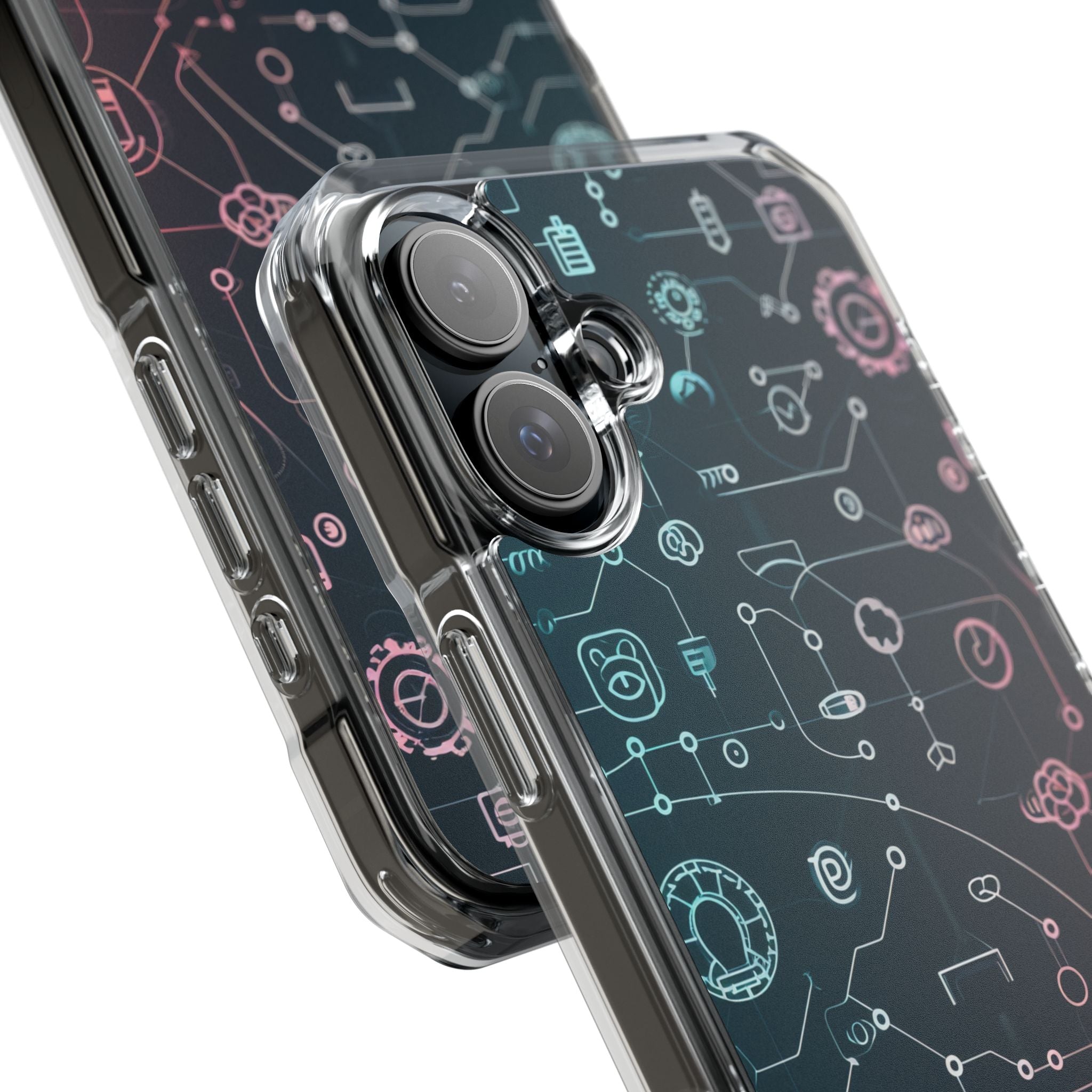 Digital Circuit Flow iPhone 16 - Impact Clear+
