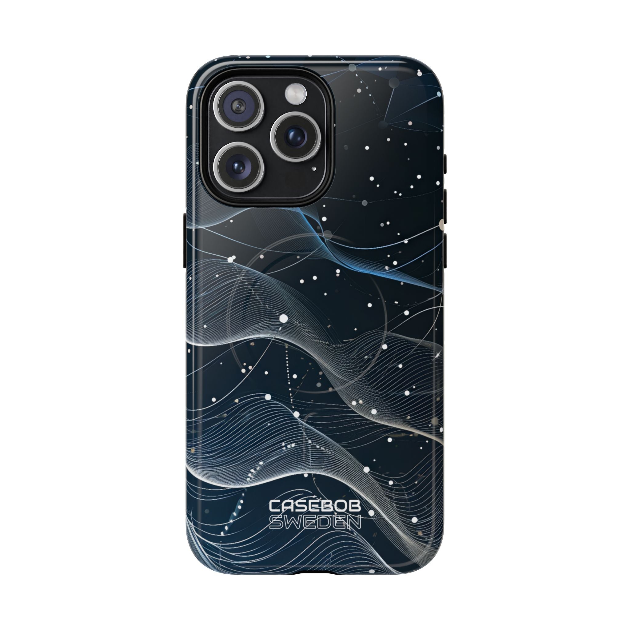Cosmic Wave Network iPhone 15 - Tough+
