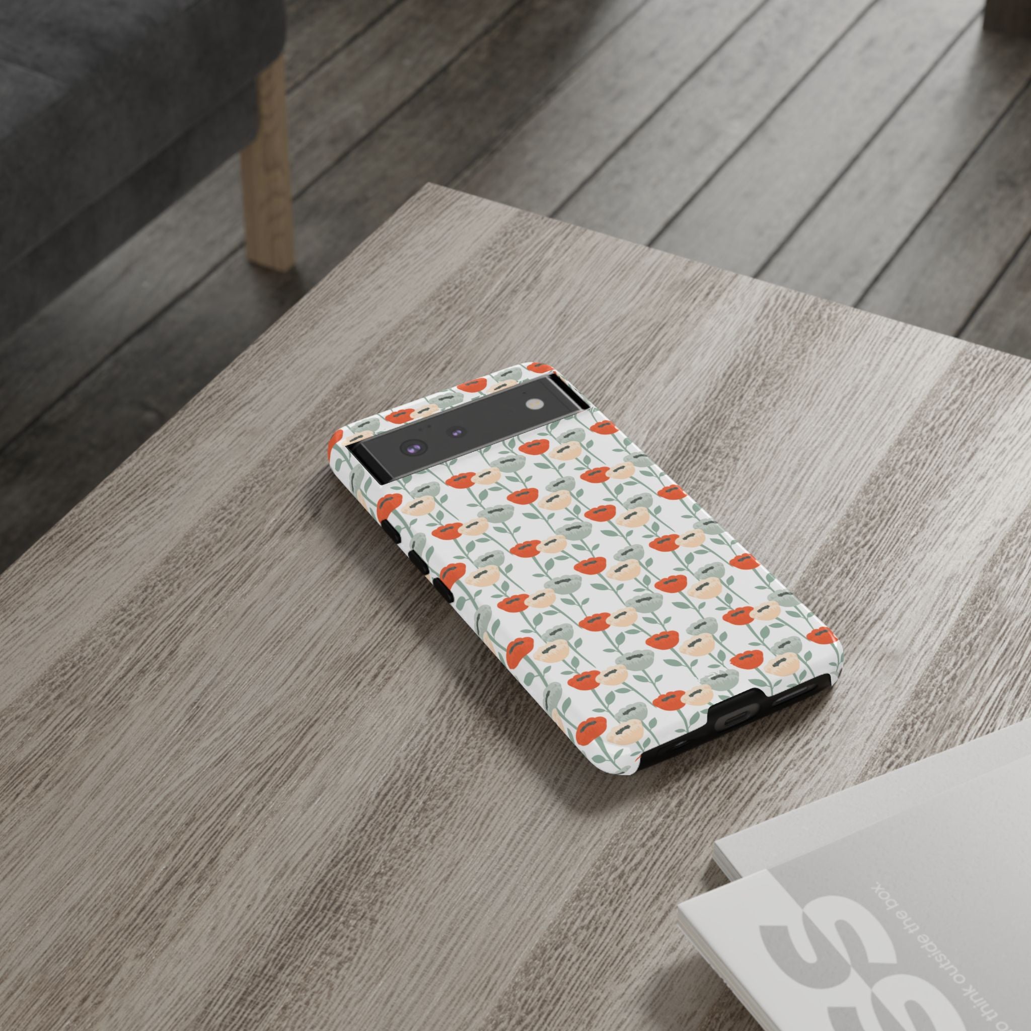 Minimalist Floral Elegance - Google Pixel Case