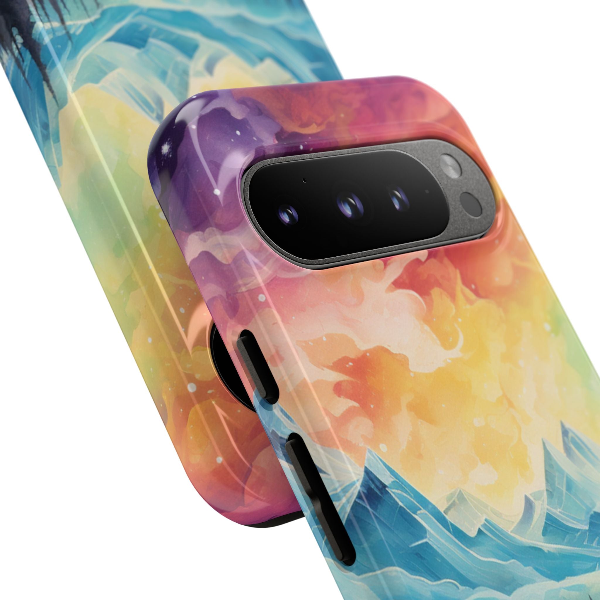 Mystical Mountain Sunset - Google Pixel Case