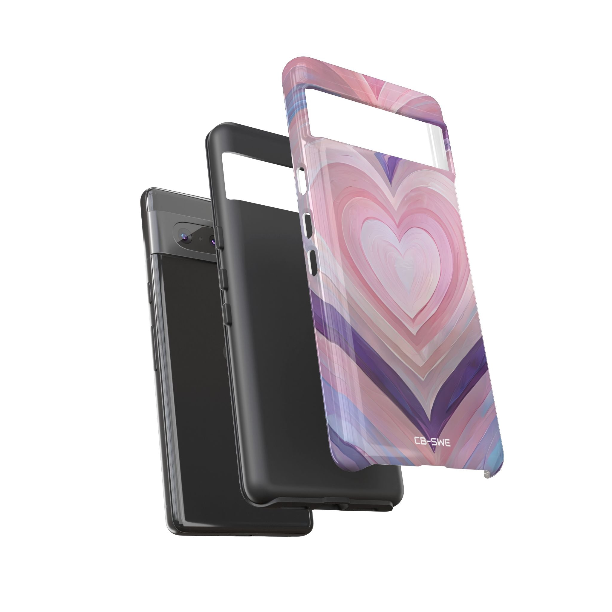 Impressionistic Heart Layers - Google Pixel Case