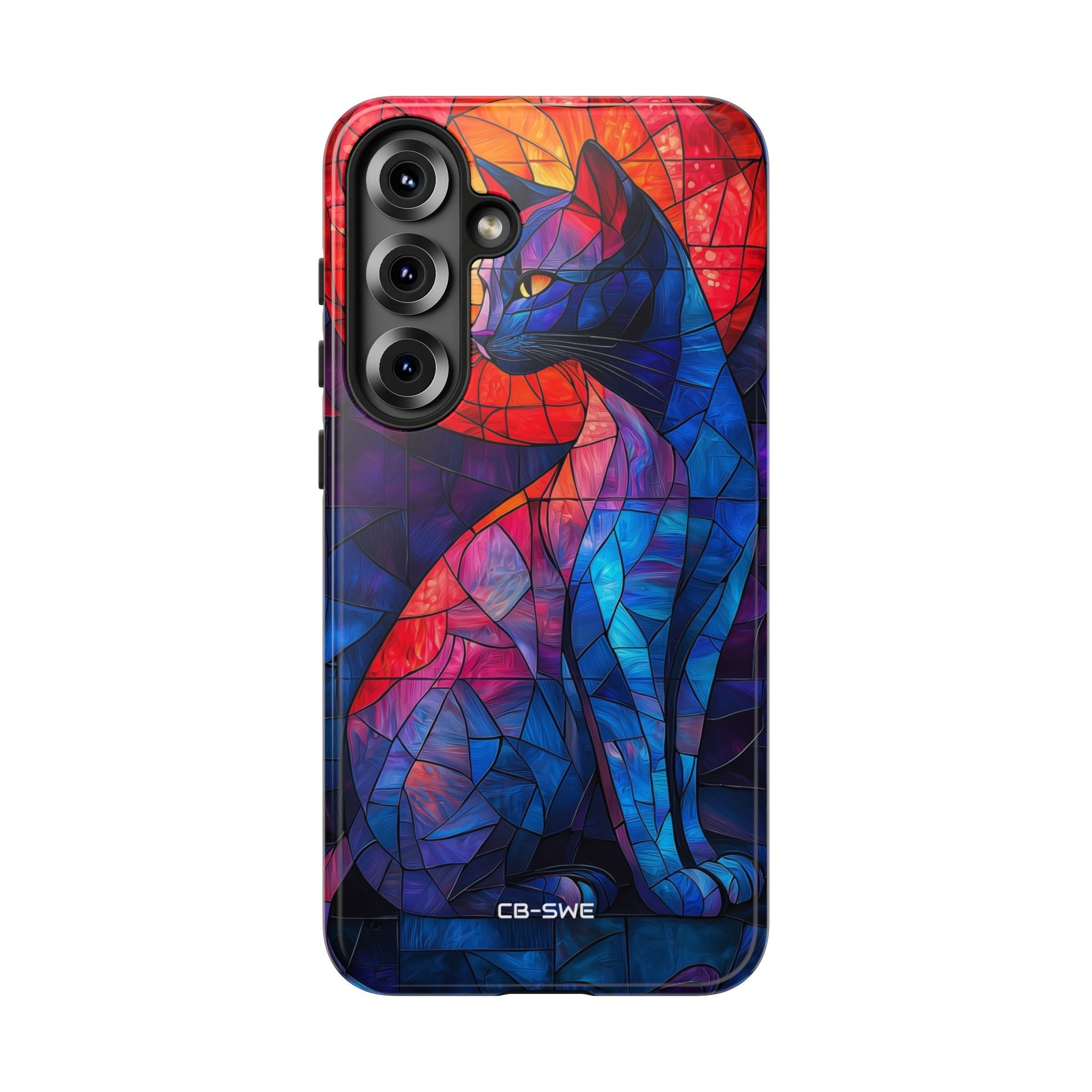 Cat Silhouettes Glow - Samsung Case