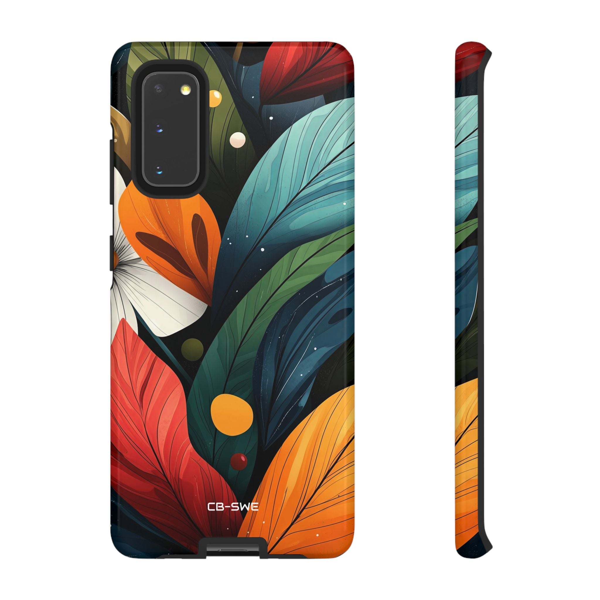 Vibrant Floral Symphony - Samsung Case