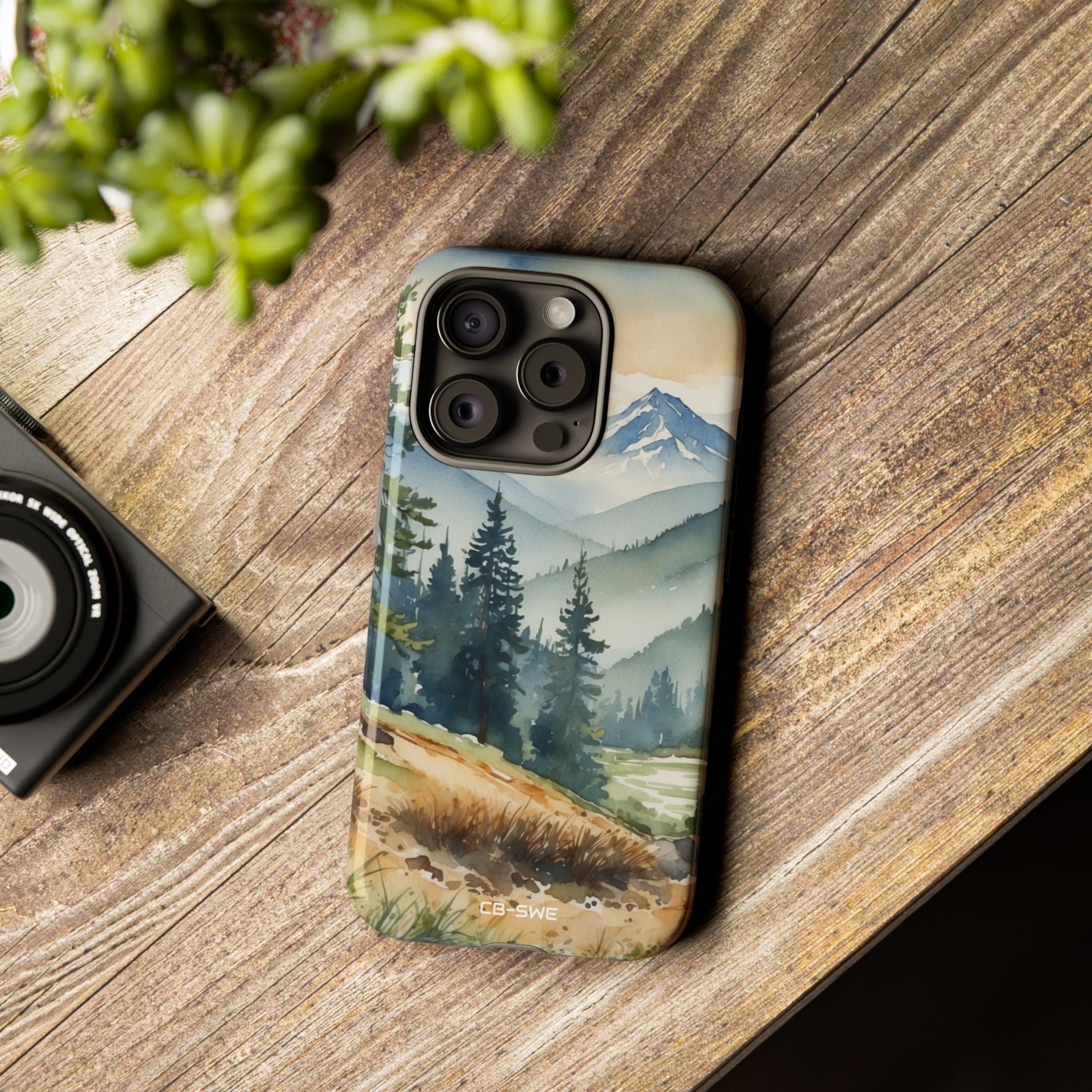 Whispers Paint Horizon - iPhone Case