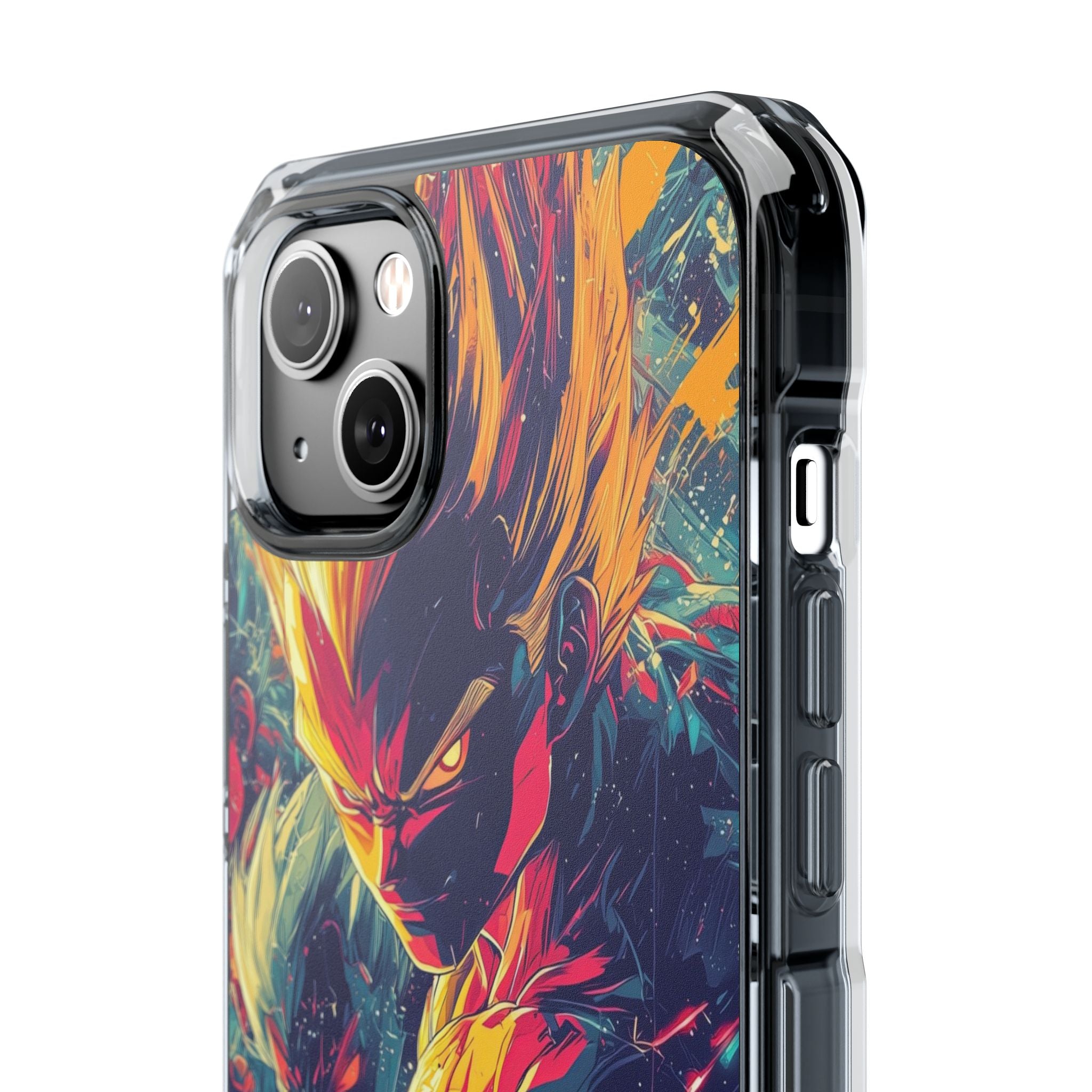 Yellow Fury iPhone 14 Plus Case - Impact