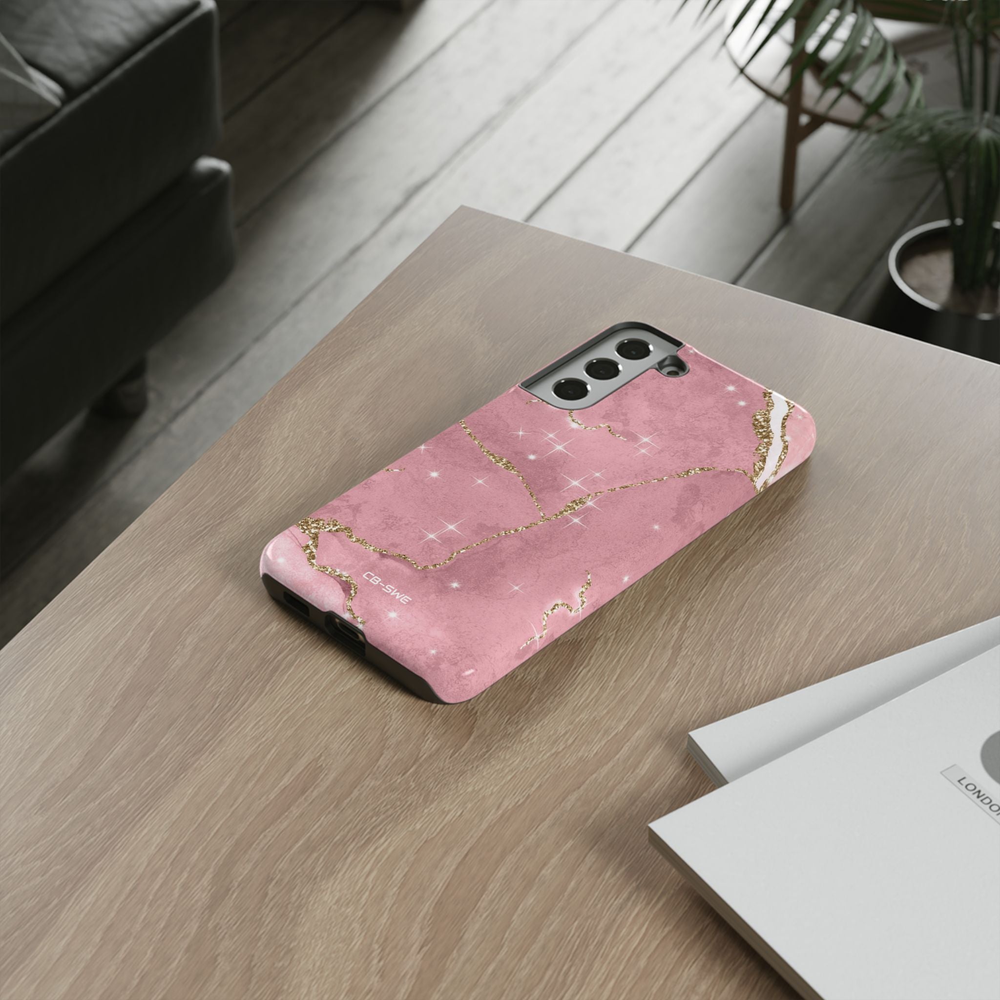 Pink Marble Luxe - Samsung Case