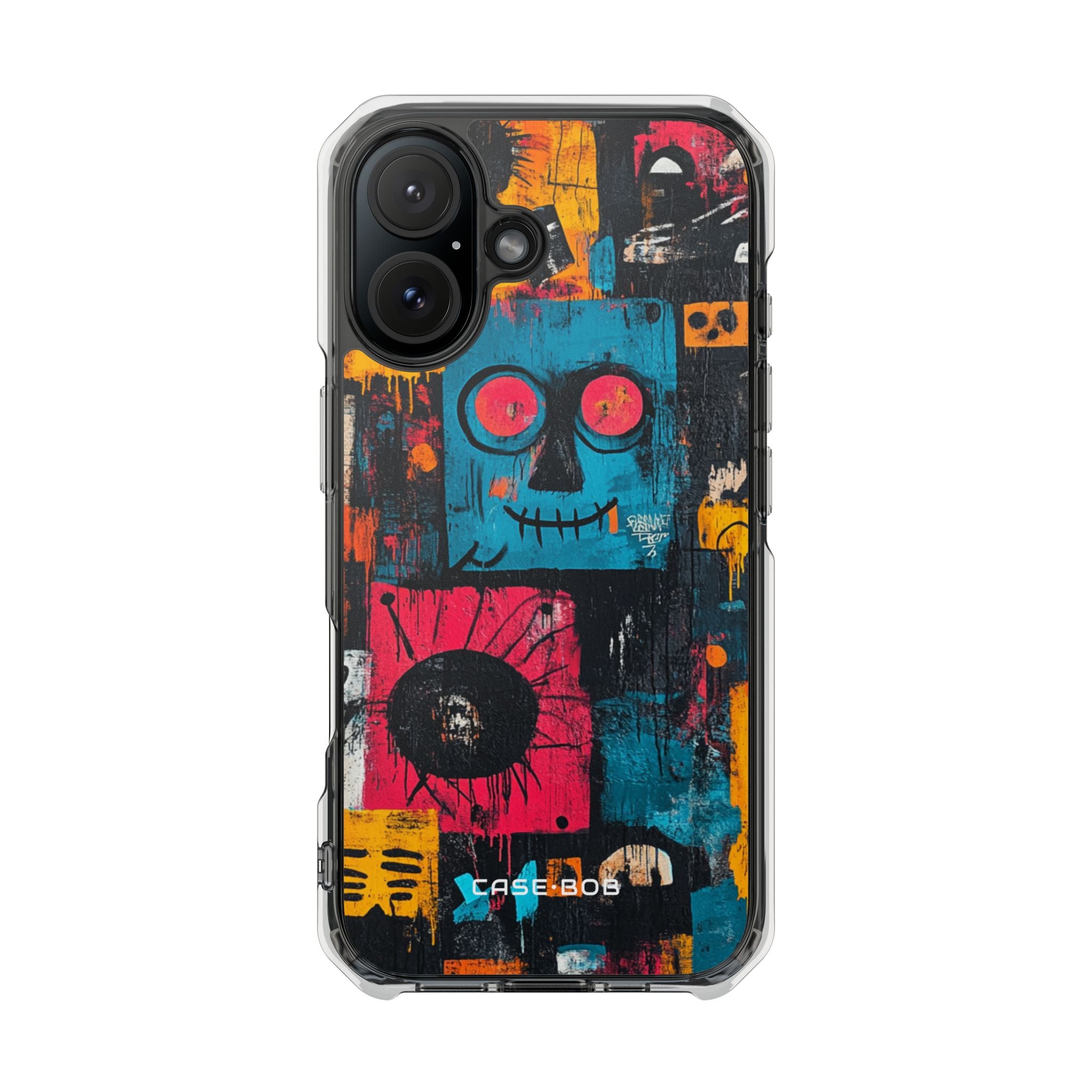 Blue Stitch Smile iPhone 16 Case - Impact