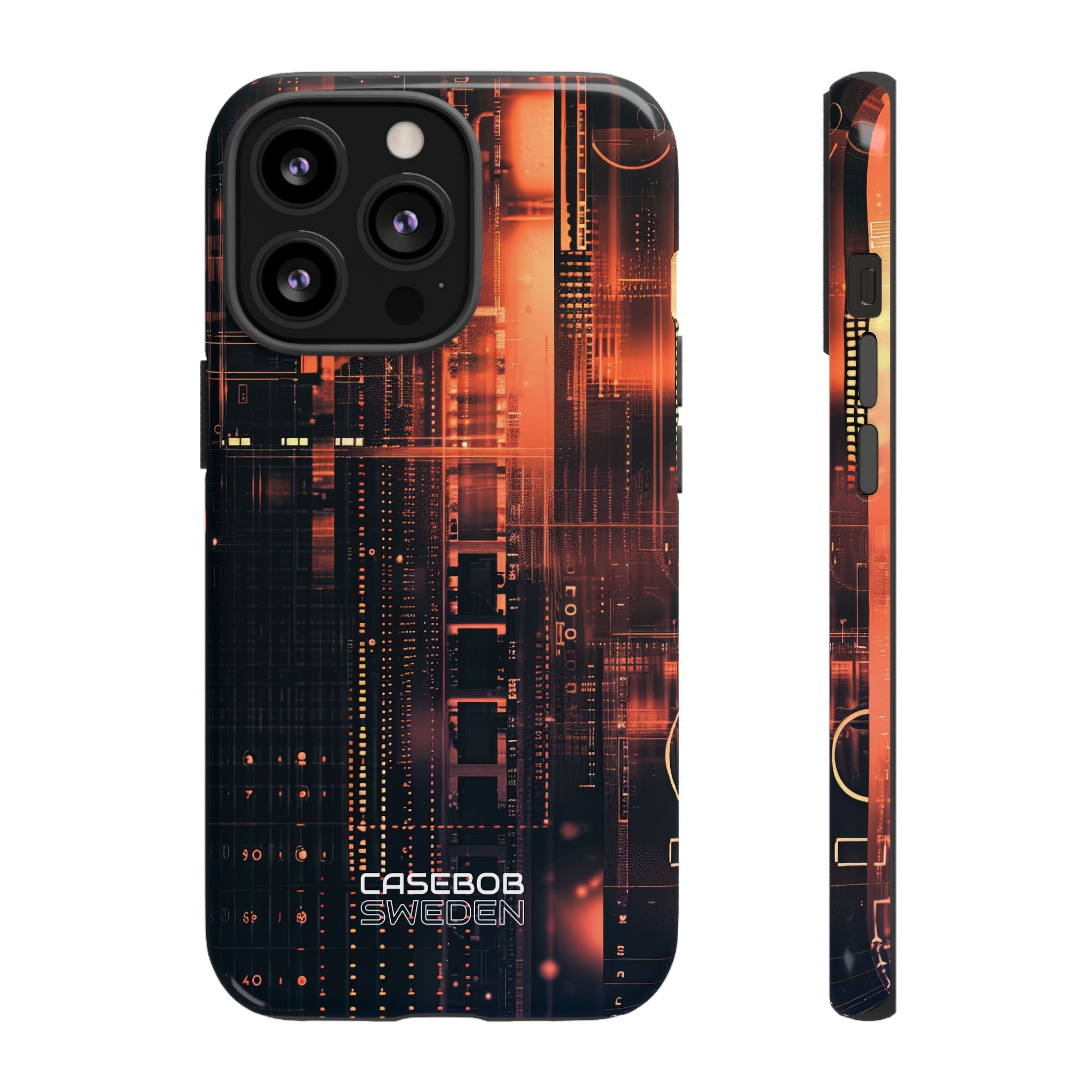 Neon Circuit Dreams iPhone 13 - Tough