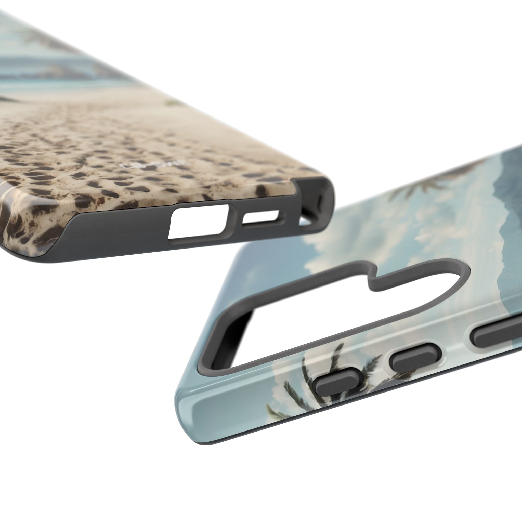 Footprints Trace Sand - Samsung Case