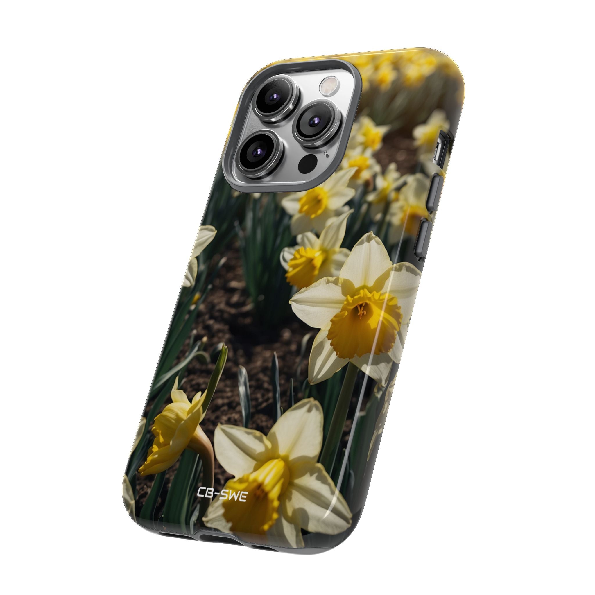 Golden Daffodils Bloom - iPhone Case